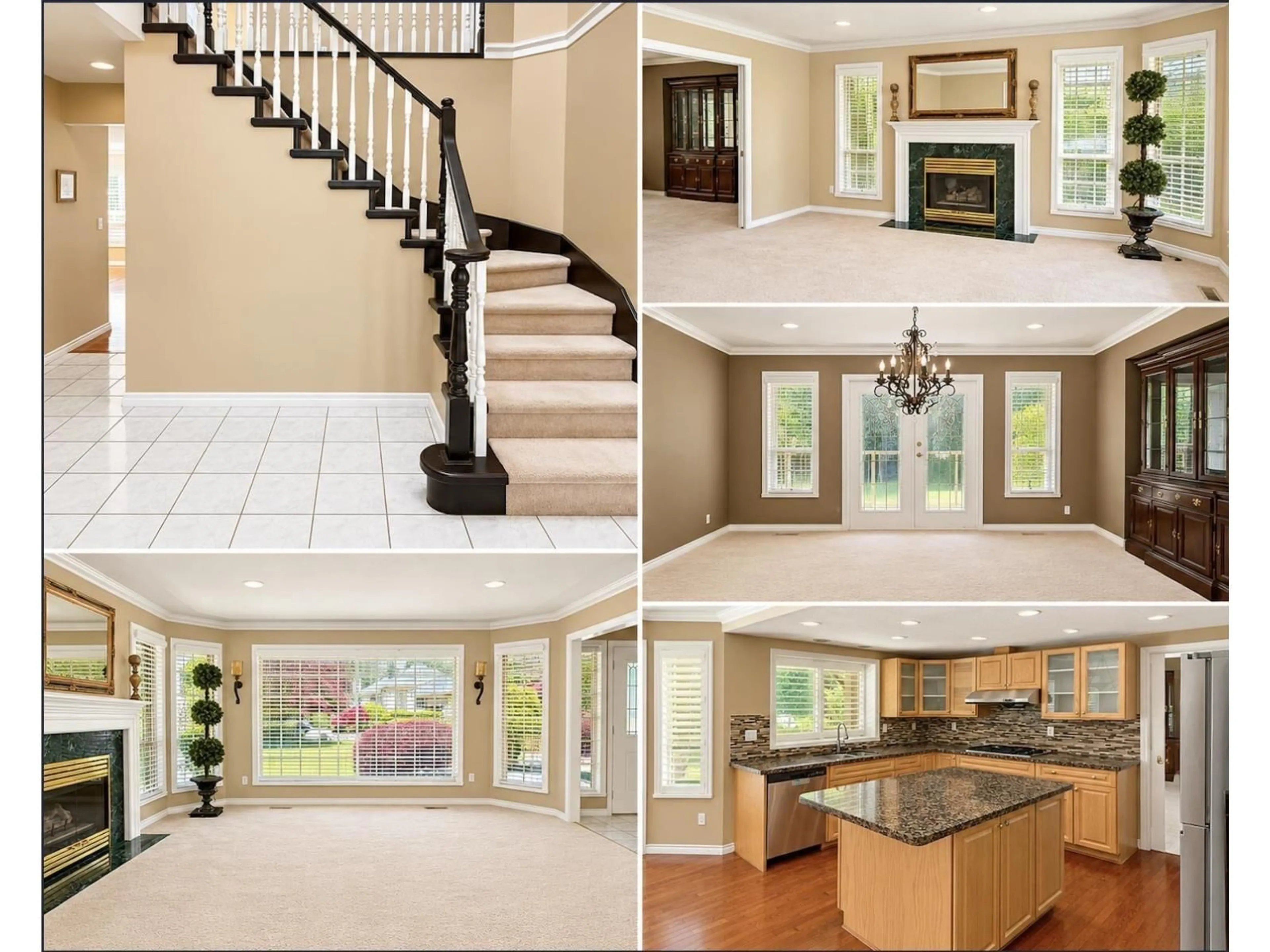 Open concept kitchen, ceramic/tile floor for 12090 57 AVENUE, Surrey British Columbia V3X2S4