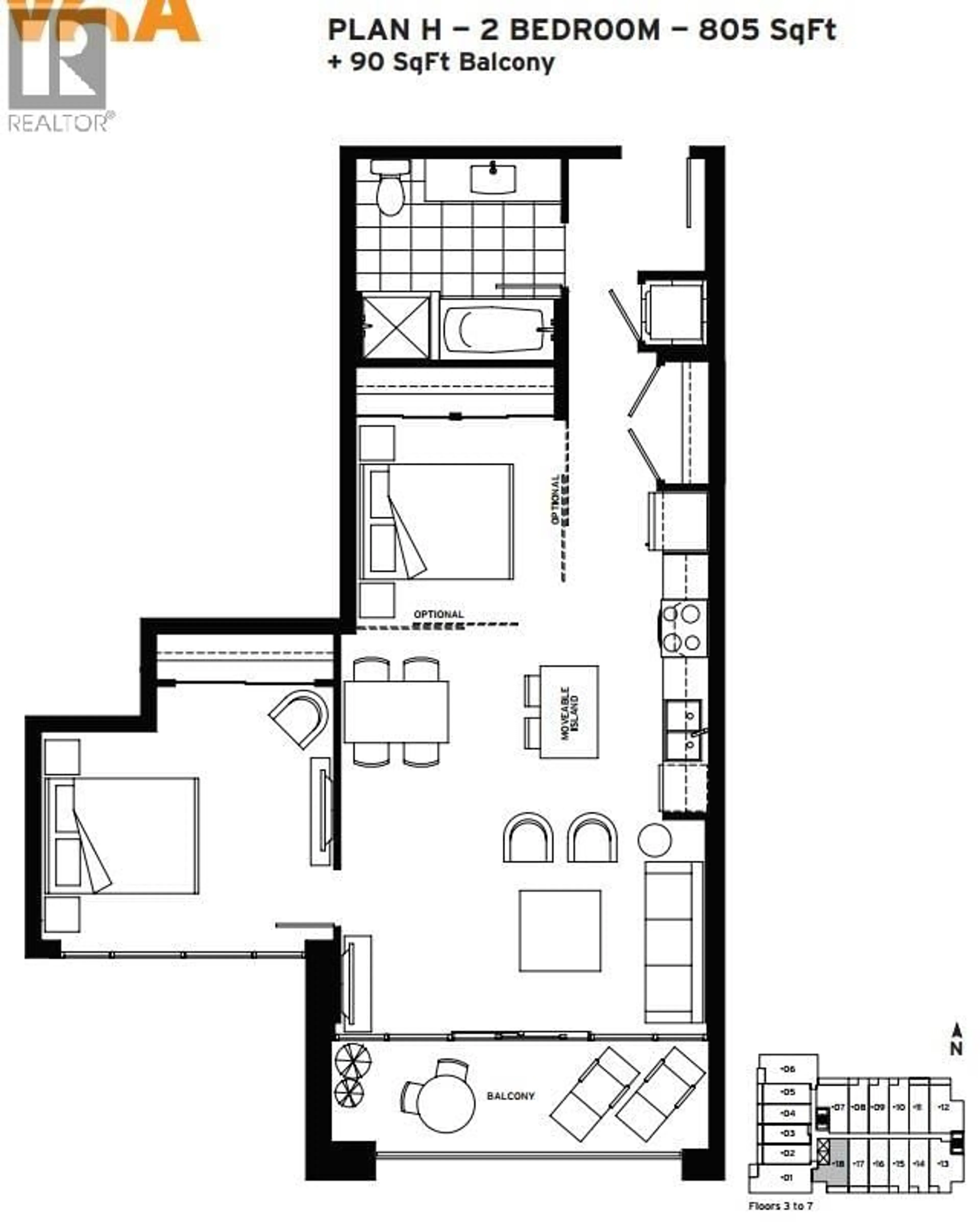 Floor plan for 720 - 221 UNION STREET, Vancouver British Columbia V6A0B4