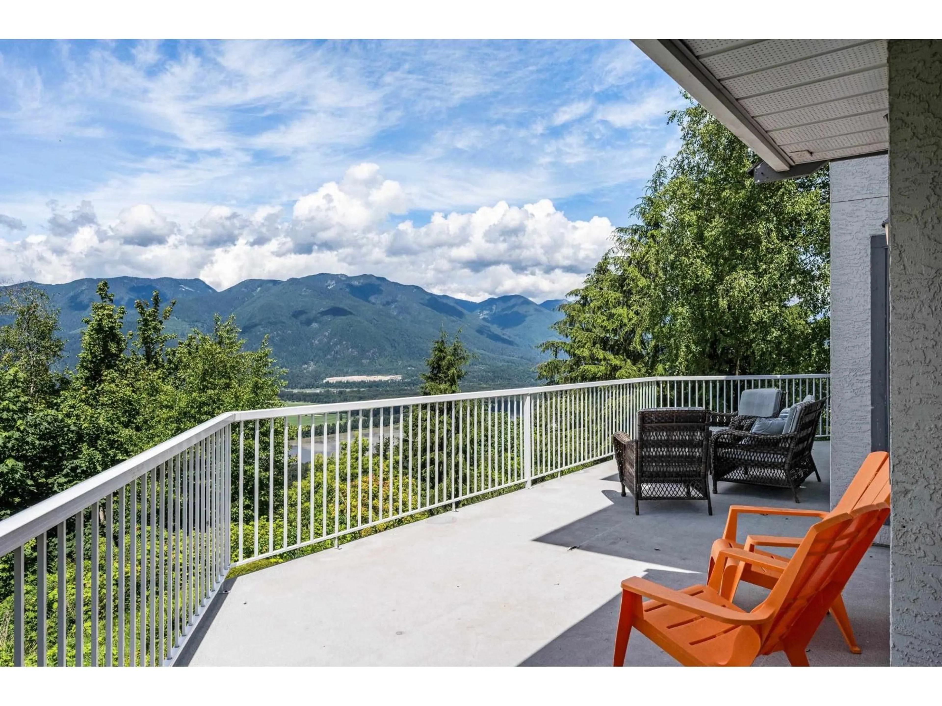 Patio, mountain view for 8439 GRAND VIEW DRIVE, Chilliwack British Columbia V2R4A2