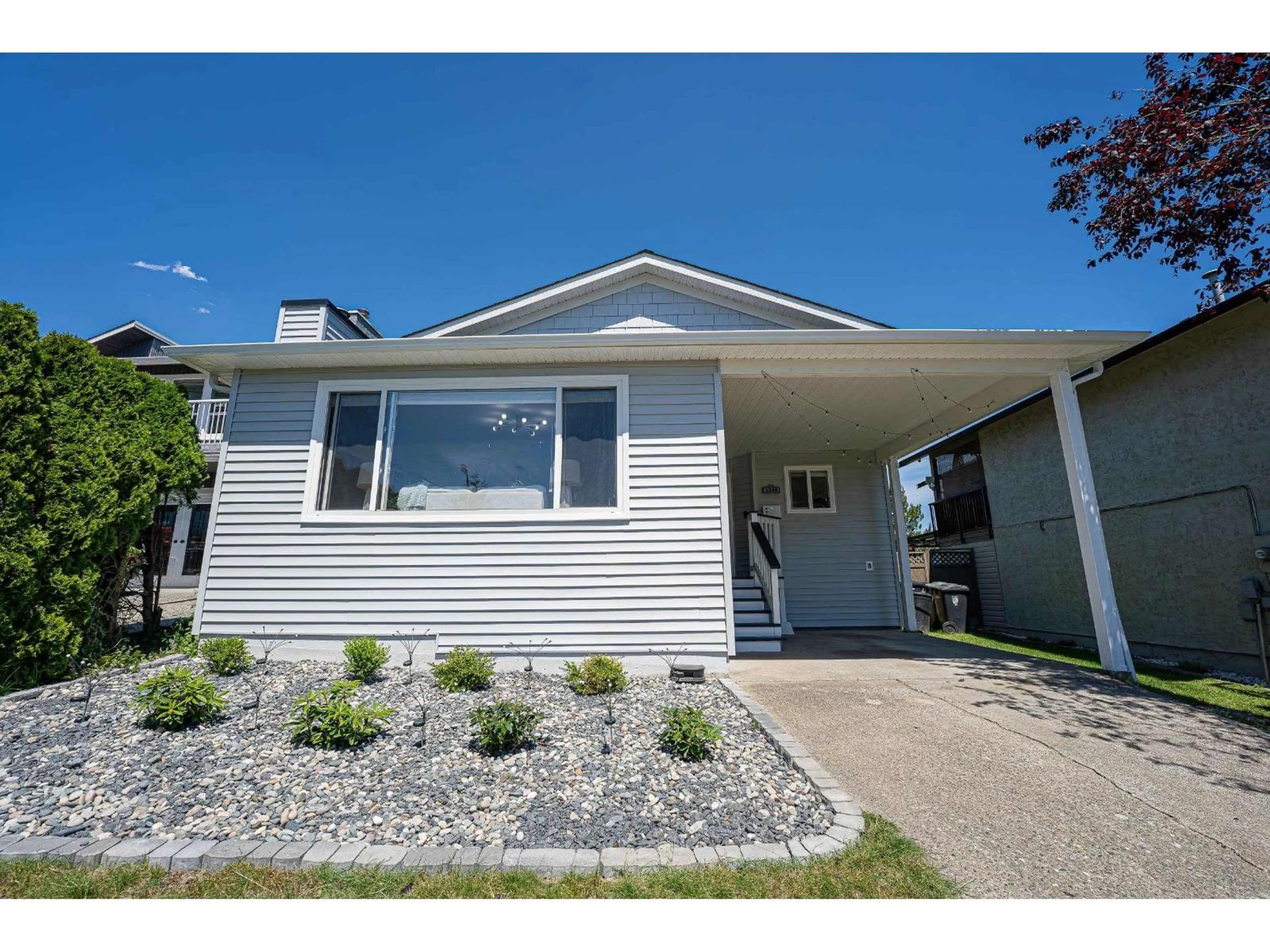 Home with vinyl exterior material, street for 2329 WAKEFIELD DRIVE, Langley British Columbia V2Y1B1