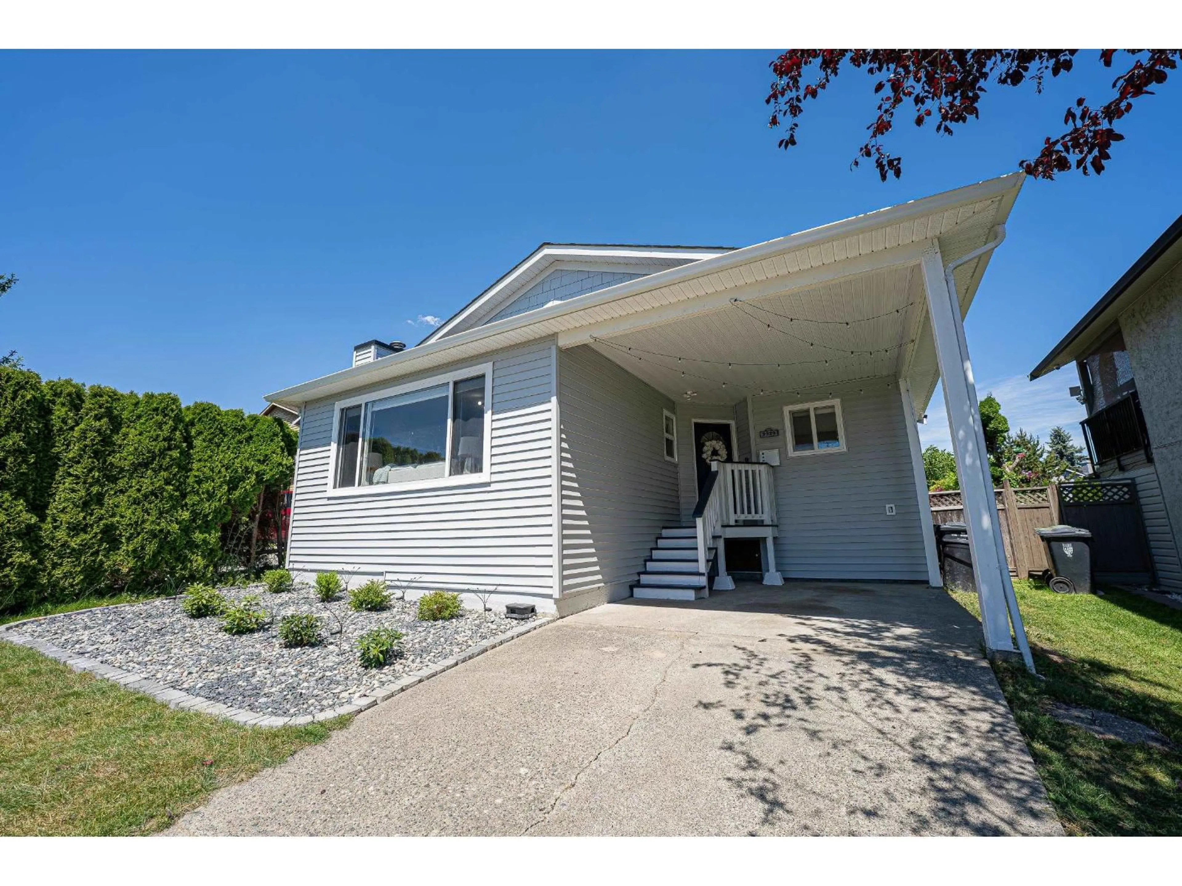 Home with vinyl exterior material, street for 2329 WAKEFIELD DRIVE, Langley British Columbia V2Y1B1