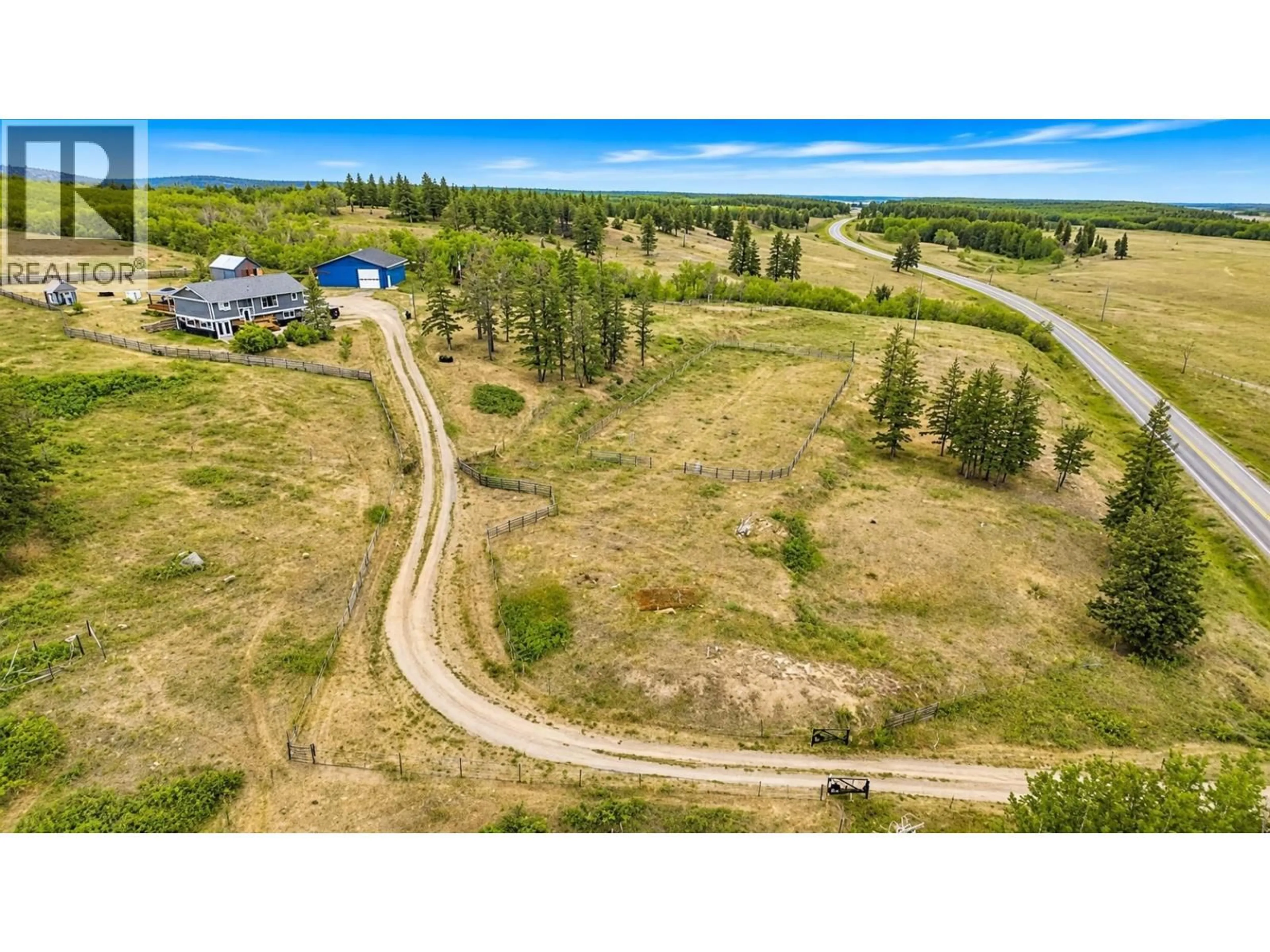 A pic from outside/outdoor area/front of a property/back of a property/a pic from drone, unknown for 7350 CHILCOTIN 20 HIGHWAY, Williams Lake British Columbia V0L1A0