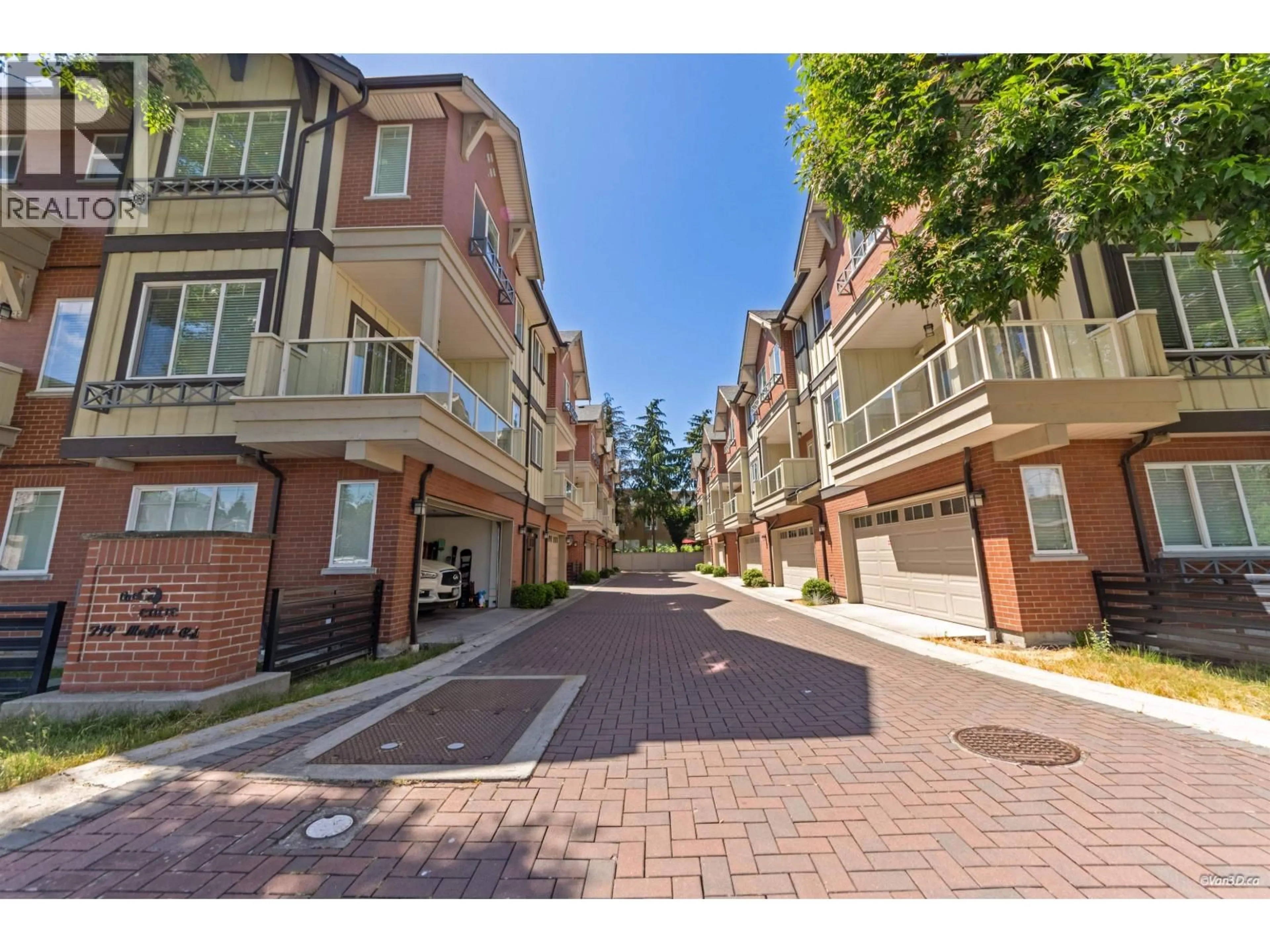 Patio, street for 9 - 7199 MOFFATT ROAD, Richmond British Columbia V6Y1X9