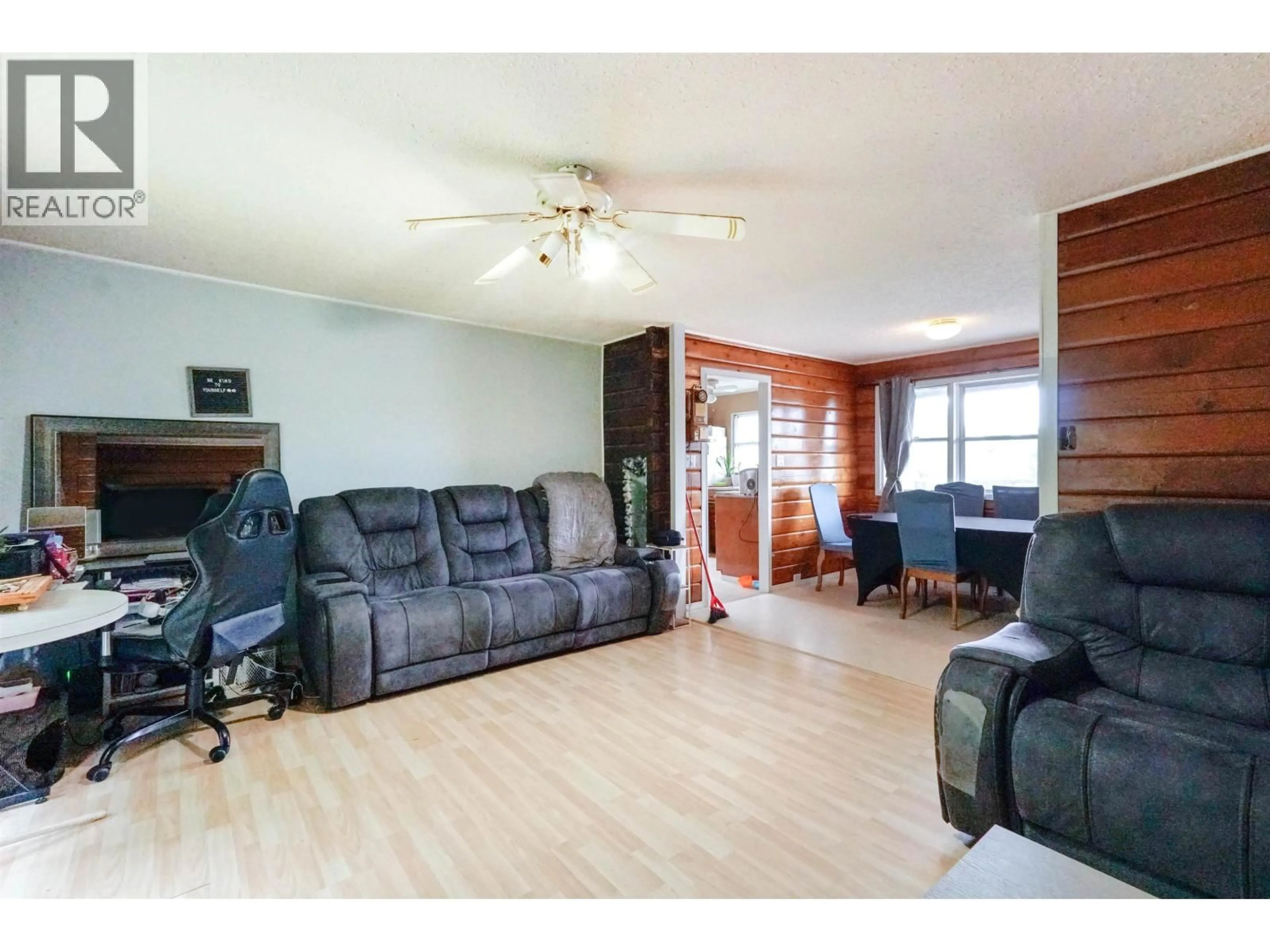 Living room with furniture, wood/laminate floor for 48 CAPILANO STREET, Kitimat British Columbia V8C1X8