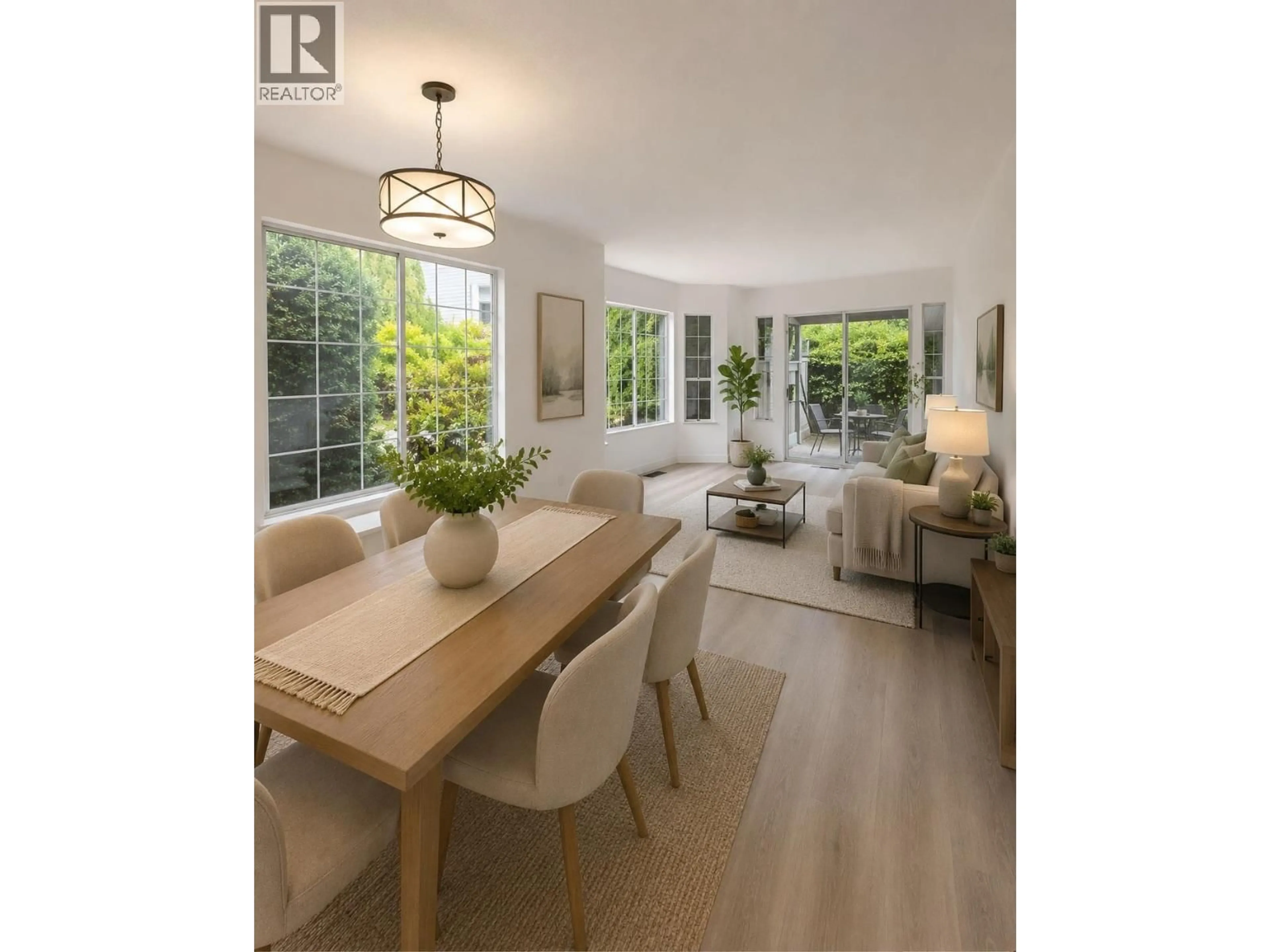 Dining room, wood/laminate floor for 31 - 11502 BURNETT STREET, Maple Ridge British Columbia V2X0Y2