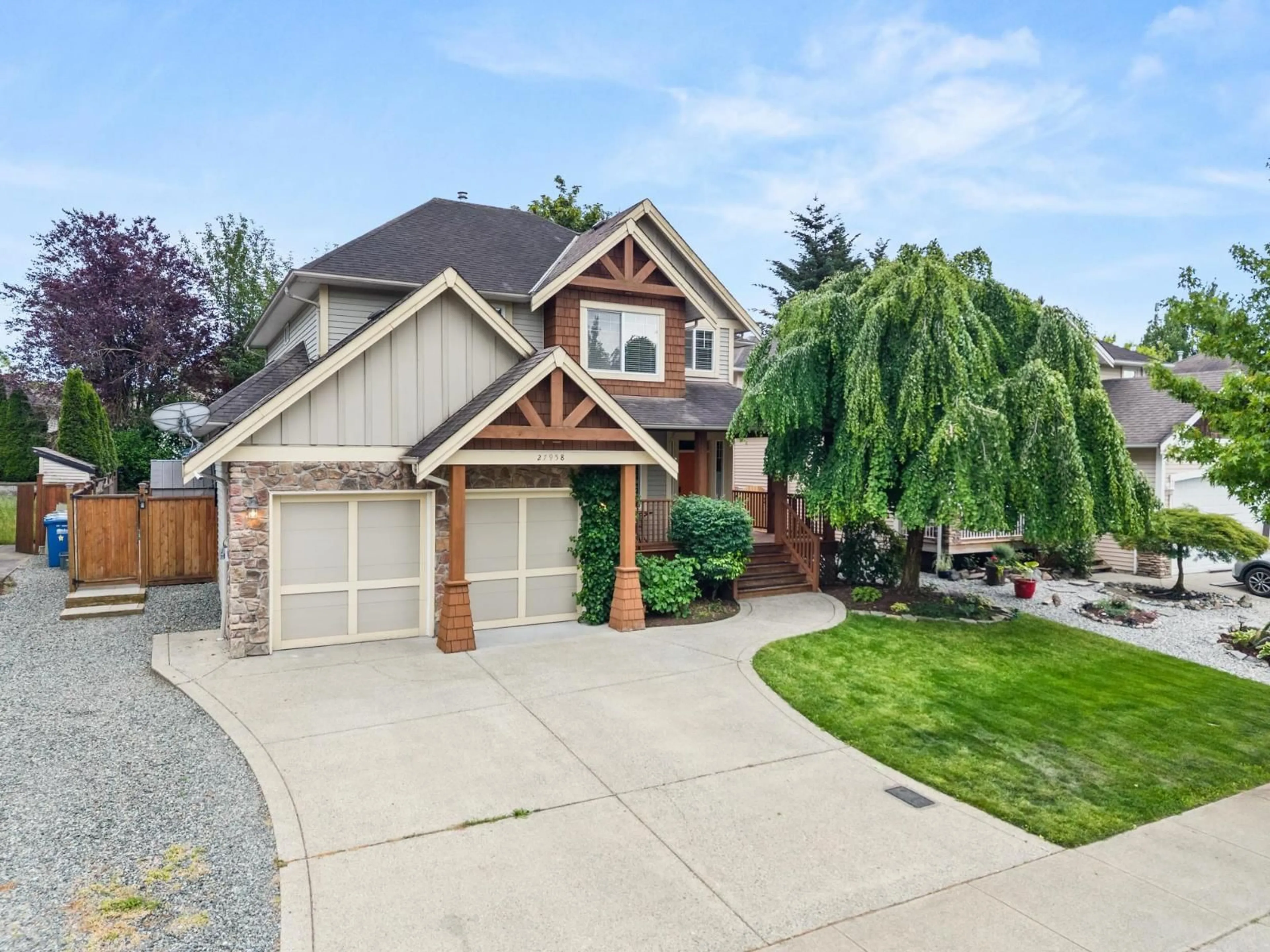 Home with brick exterior material, street for 27958 TRESTLE AVENUE, Abbotsford British Columbia V4X2S7