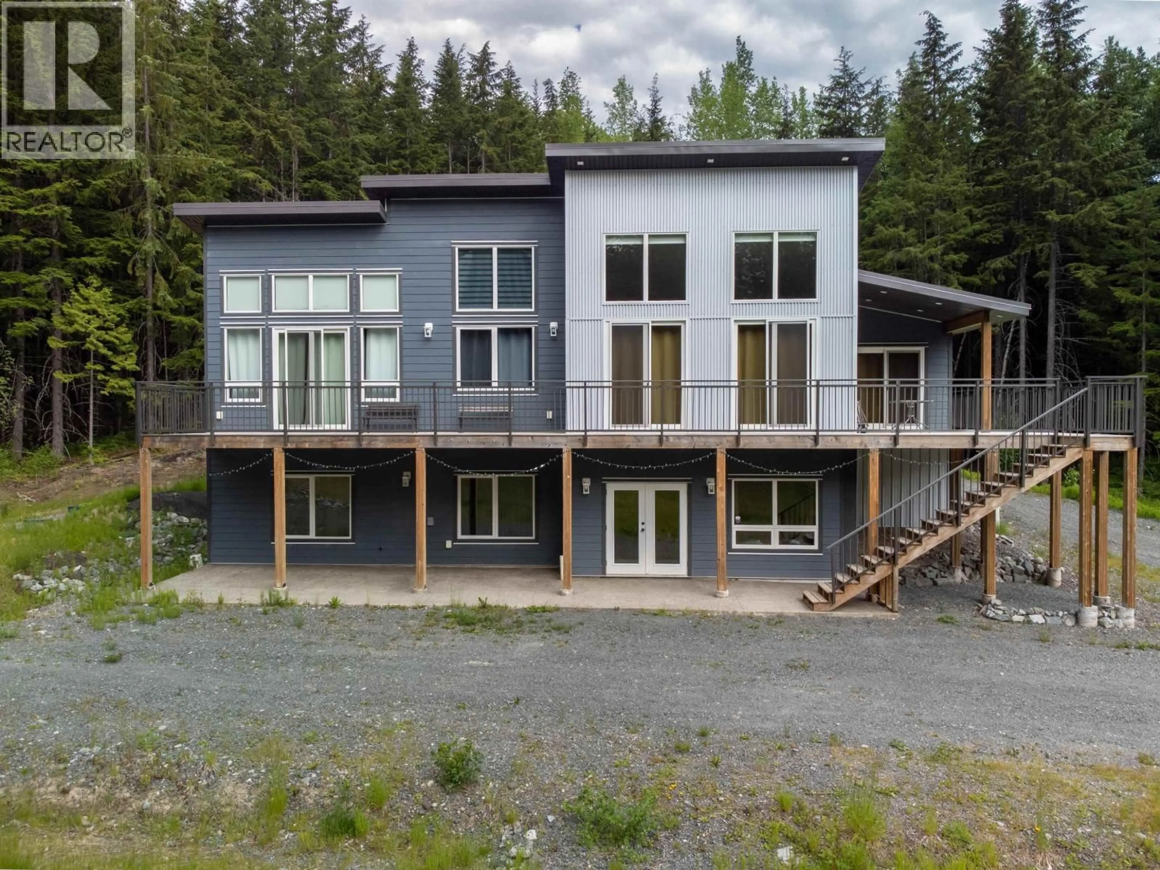 A pic from outside/outdoor area/front of a property/back of a property/a pic from drone, unknown for 4755 JOHNSTON ROAD, Terrace British Columbia V8G0B4