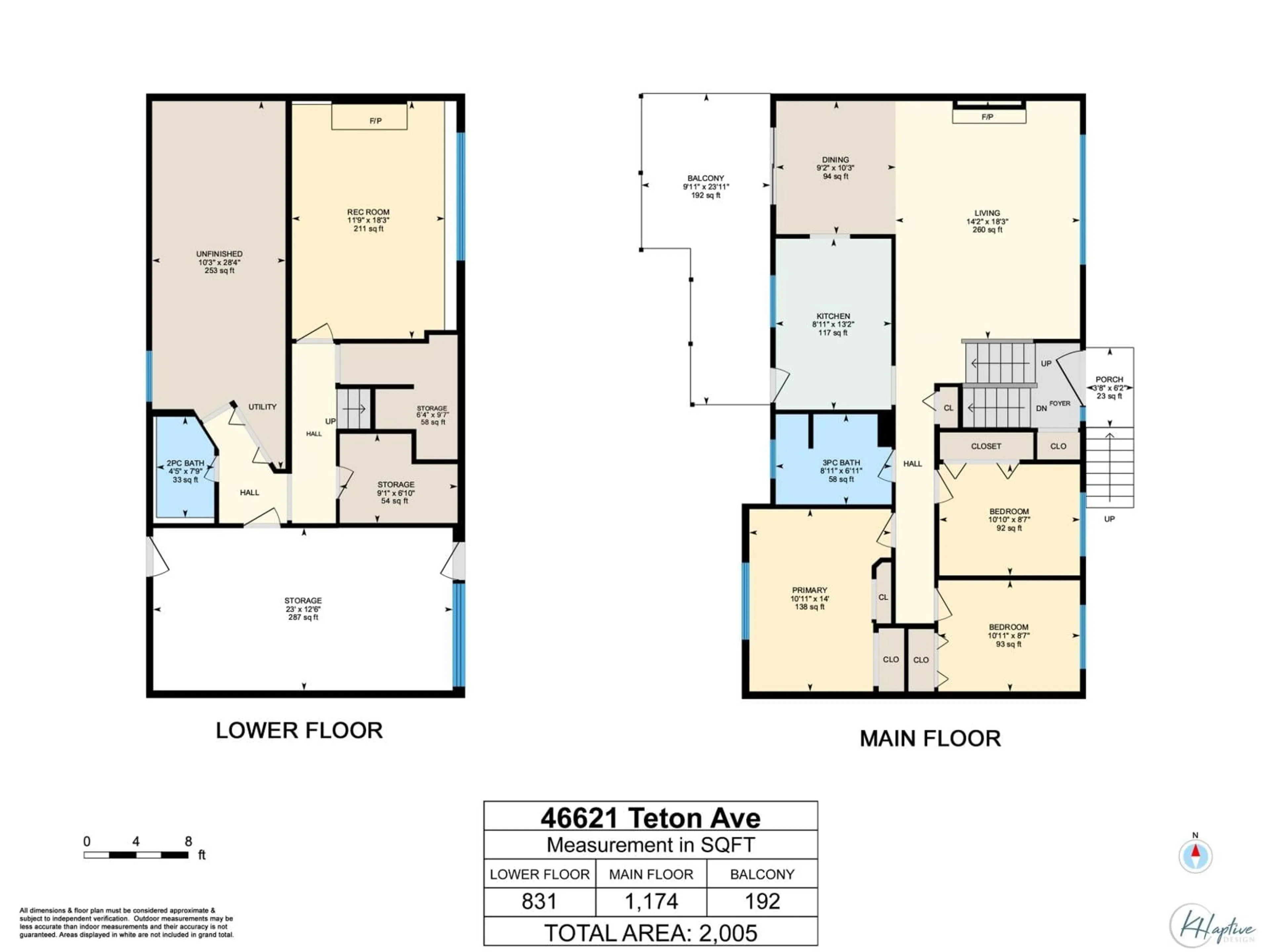 Floor plan for 46621 TETON AVENUE, Chilliwack British Columbia V2P6M5