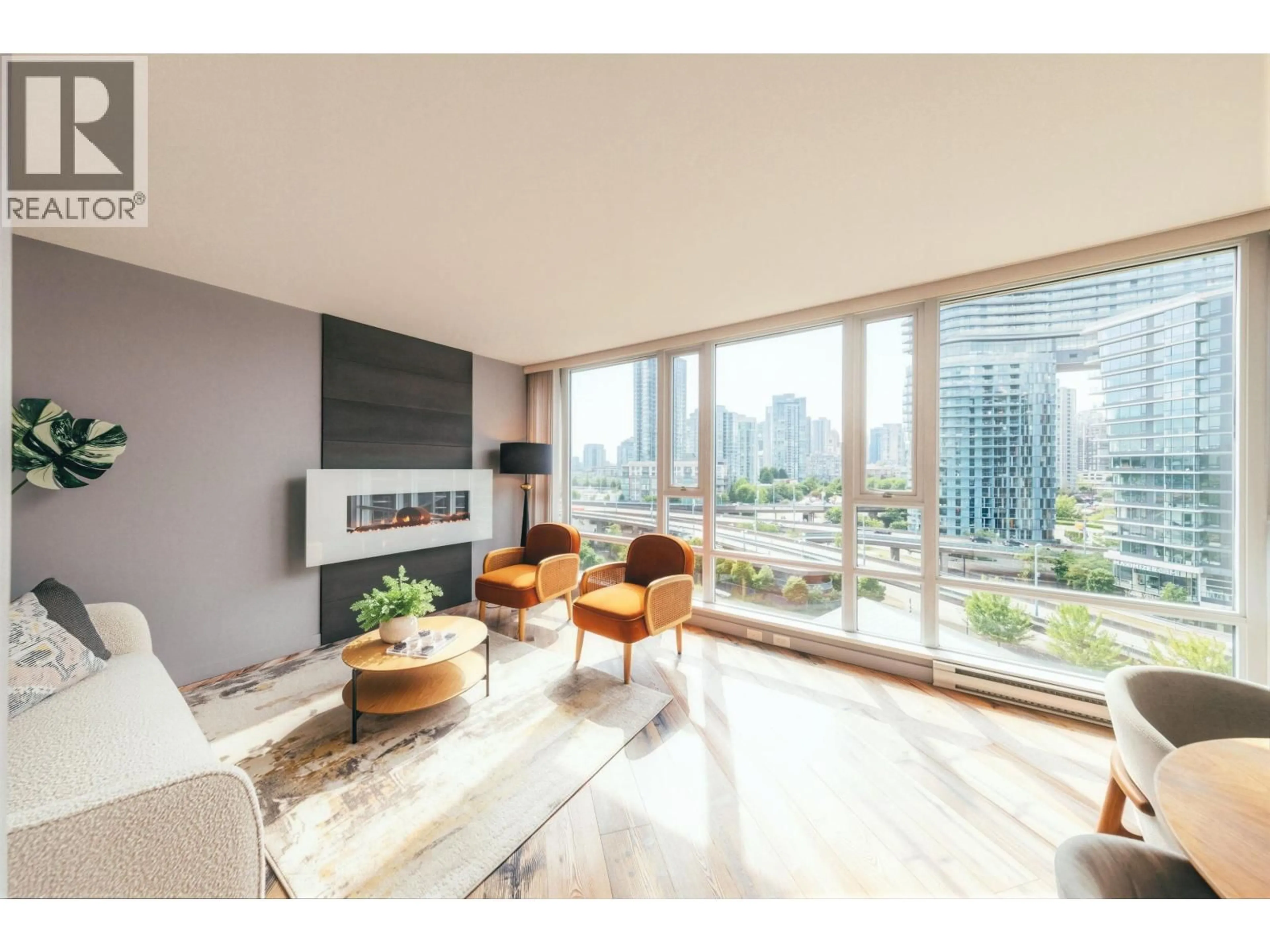 Living room with furniture, unknown for 1007 - 918 COOPERAGE WAY, Vancouver British Columbia V6B0A7