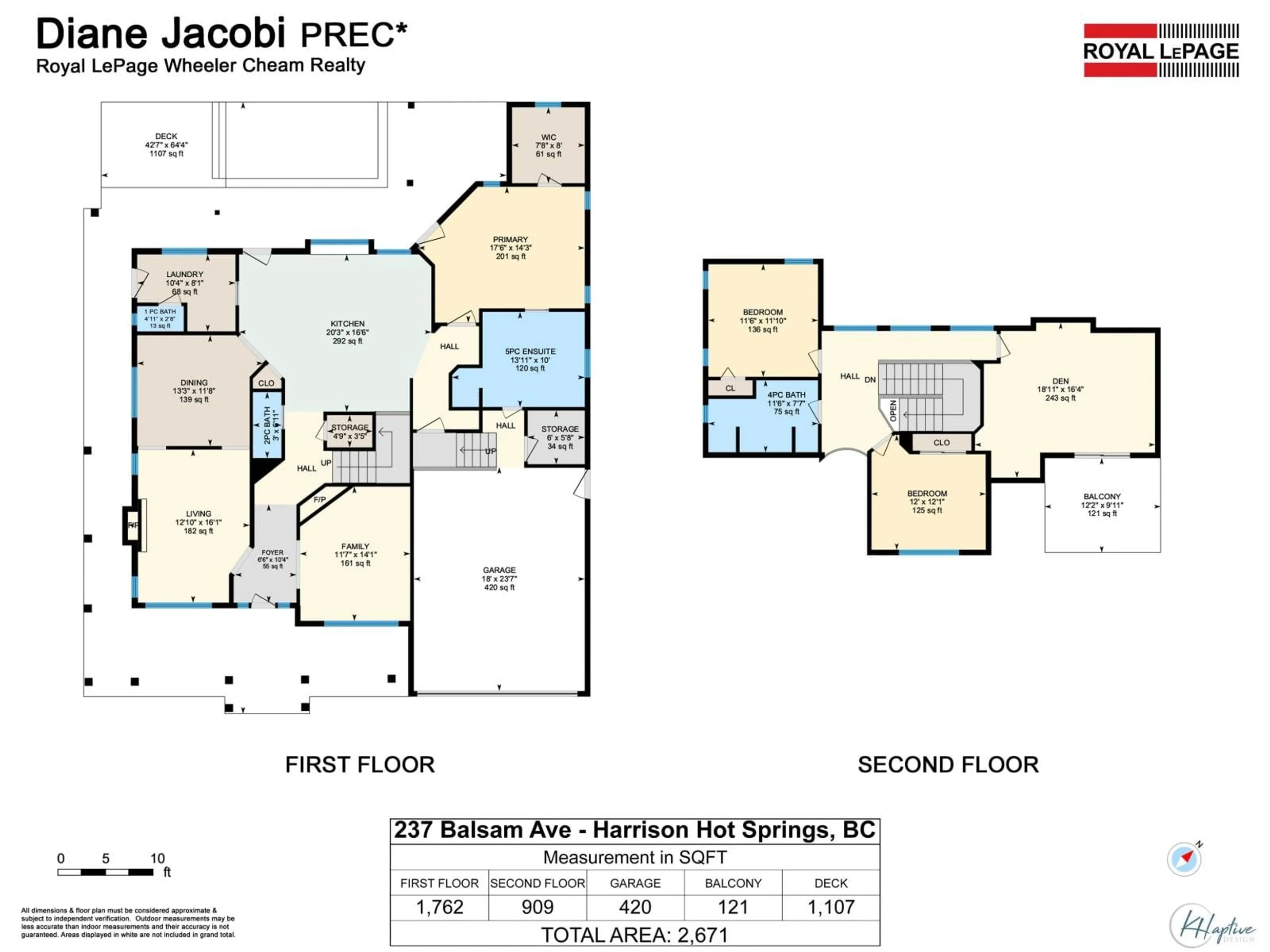 Floor plan for 237 BALSAM AVENUE, Harrison Hot Springs British Columbia V0M1K0