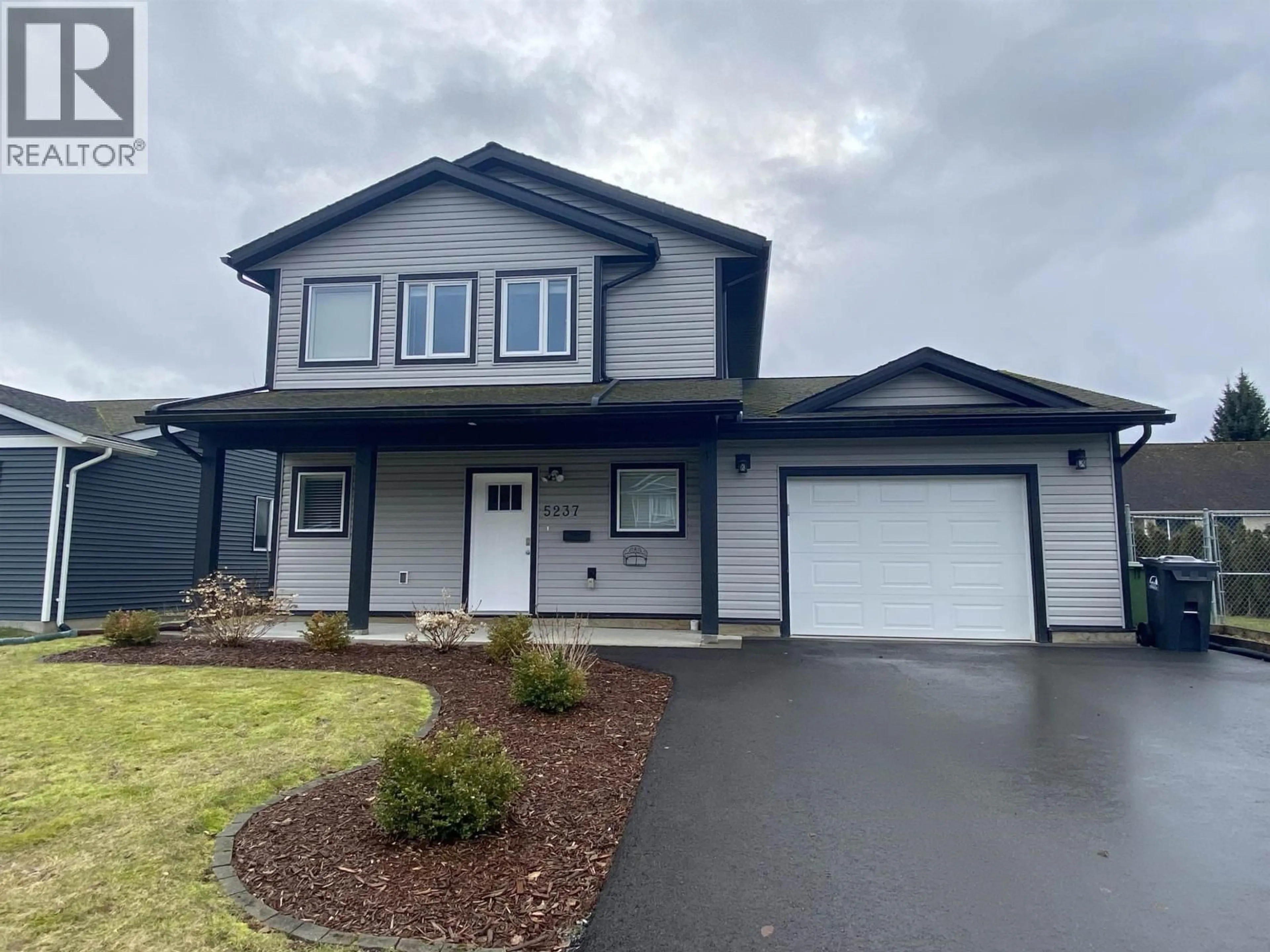 Home with vinyl exterior material, street for 5237 SMITH AVENUE, Terrace British Columbia V8G0H1