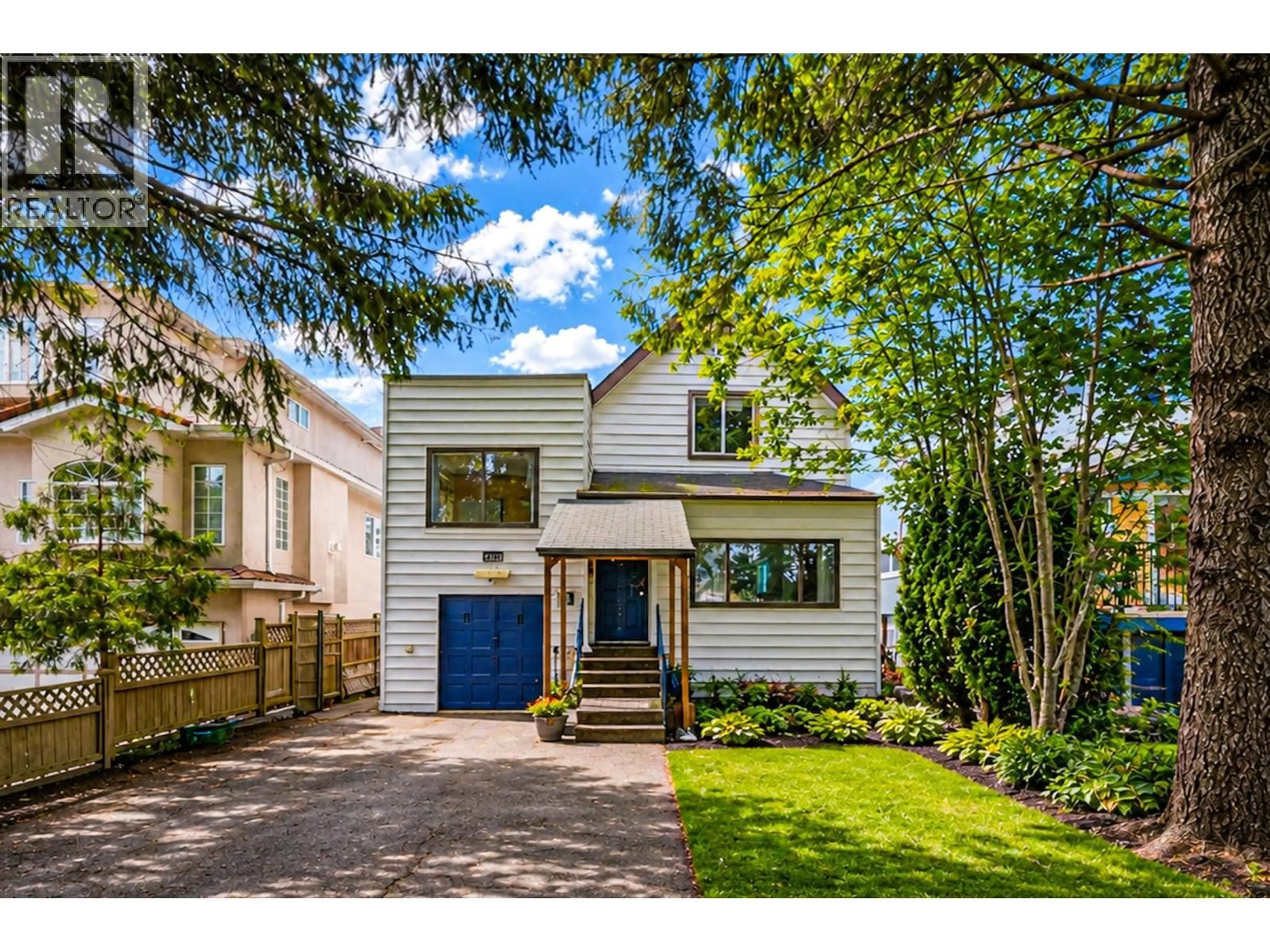Home with vinyl exterior material, street for 4711 GOTHARD STREET, Vancouver British Columbia V5R3L1