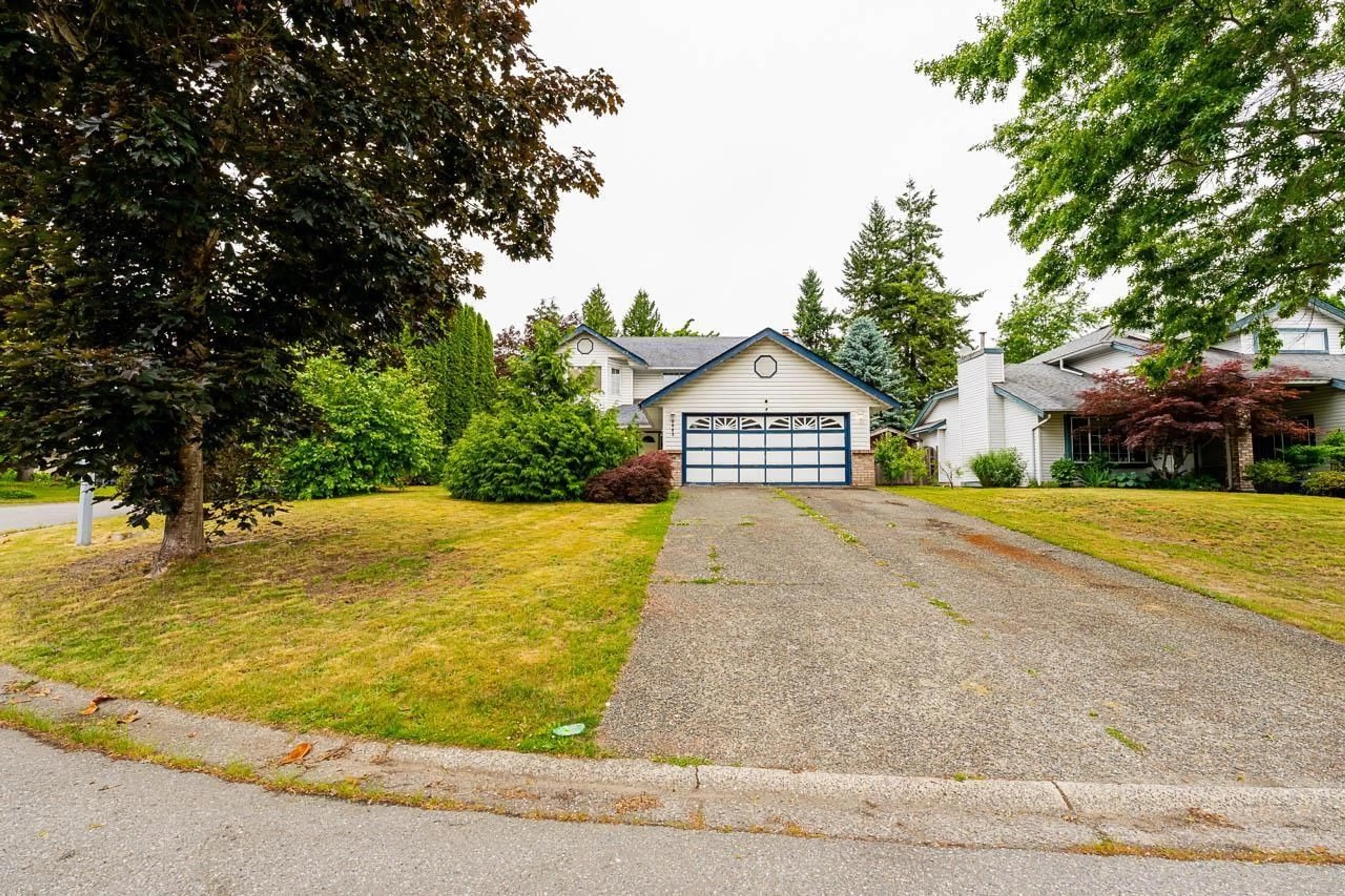 Home with vinyl exterior material, street for 9663 157B STREET, Surrey British Columbia V4N2T3