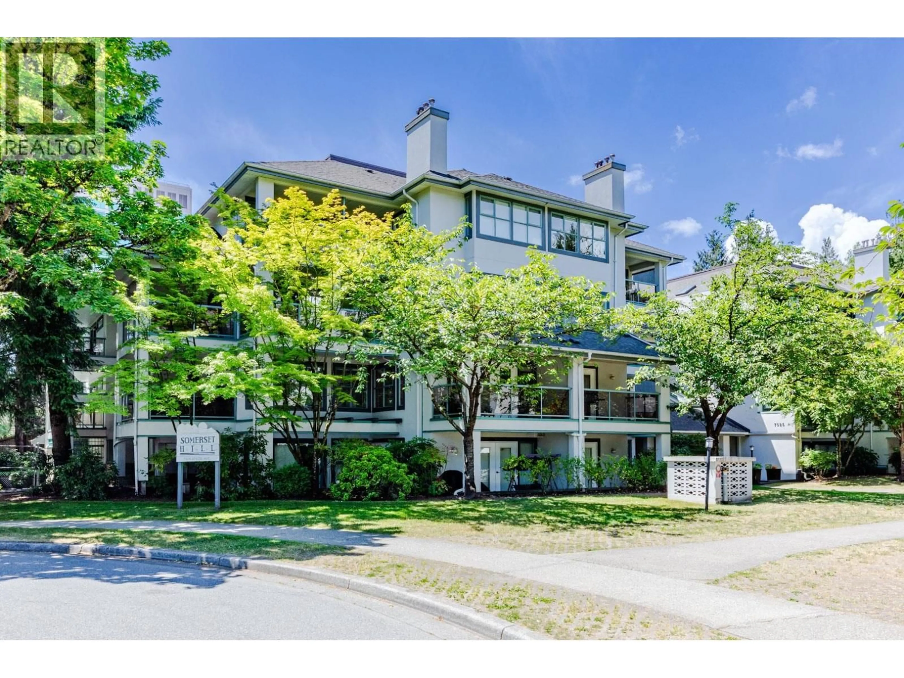 A pic from outside/outdoor area/front of a property/back of a property/a pic from drone, street for PH1A - 7025 STRIDE AVENUE, Burnaby British Columbia V3N4Y1