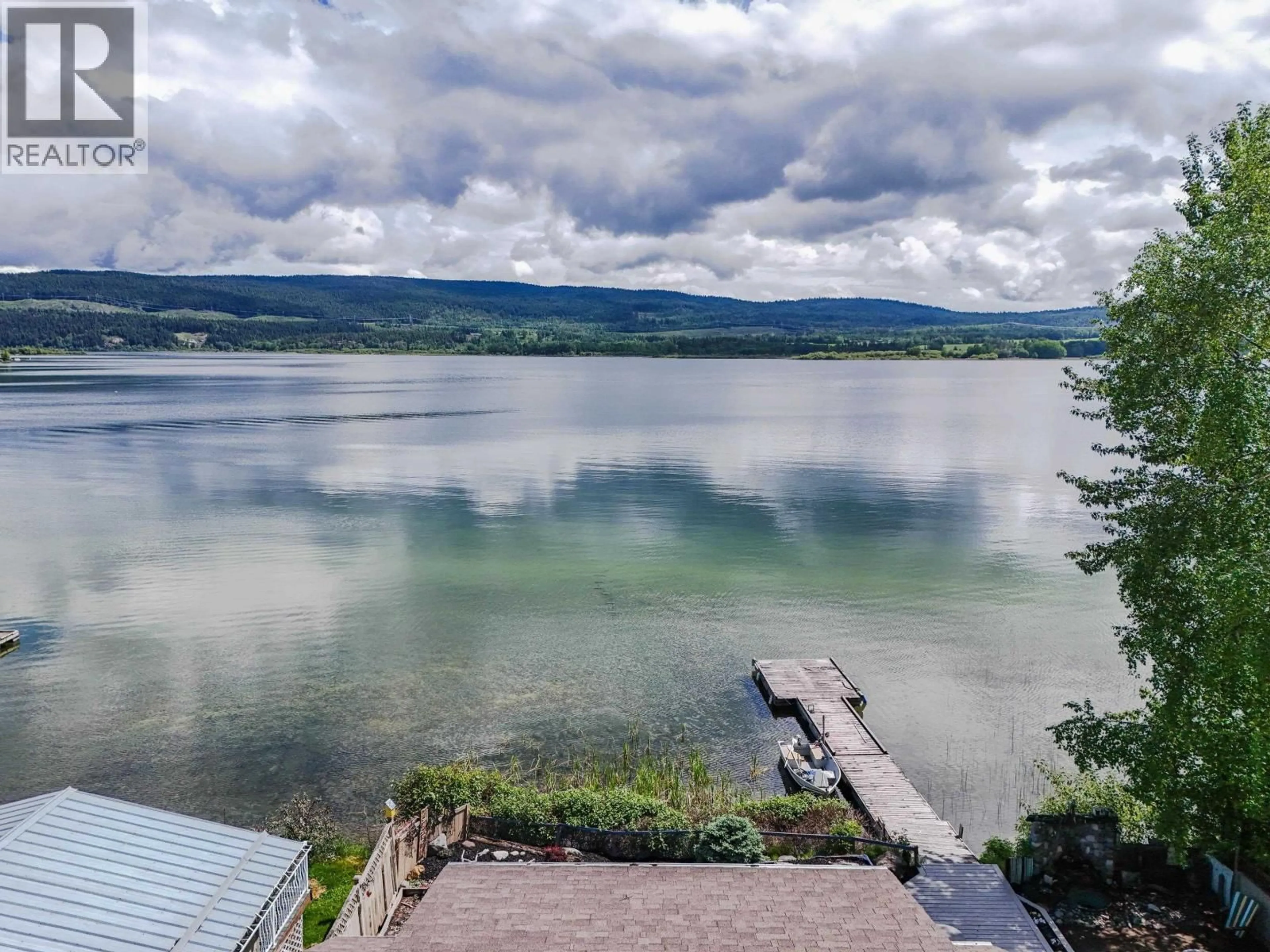 A pic from outside/outdoor area/front of a property/back of a property/a pic from drone, water/lake/river/ocean view for 1872 CRYSTAL STREET, Quesnel British Columbia V2J4R8