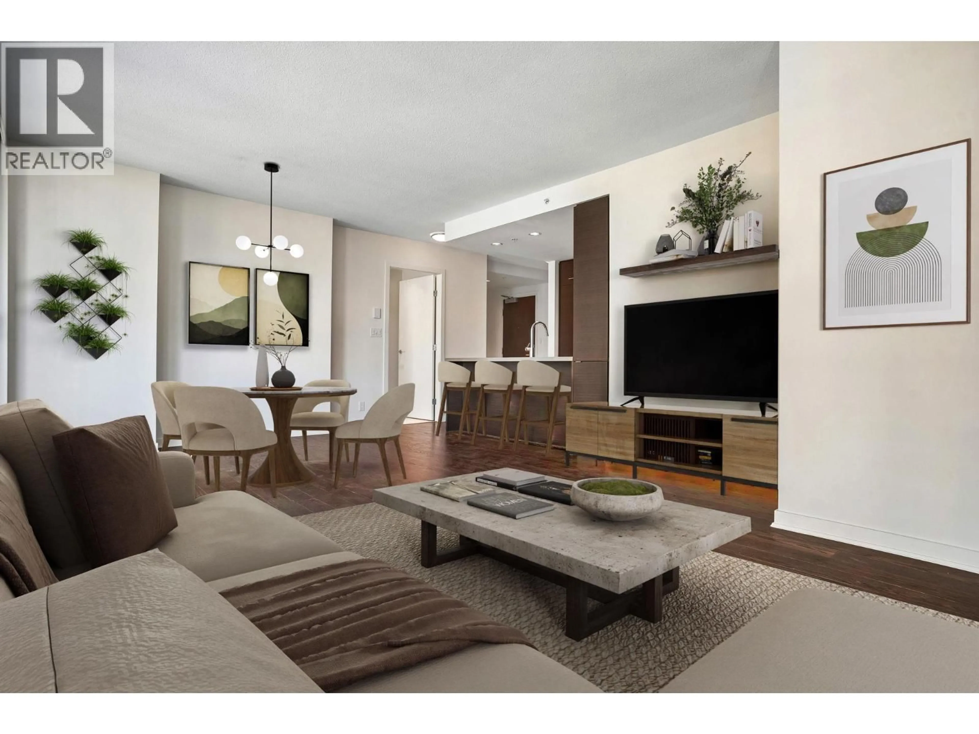 Living room with furniture, unknown for 610 - 833 HOMER STREET, Vancouver British Columbia V6B0H4