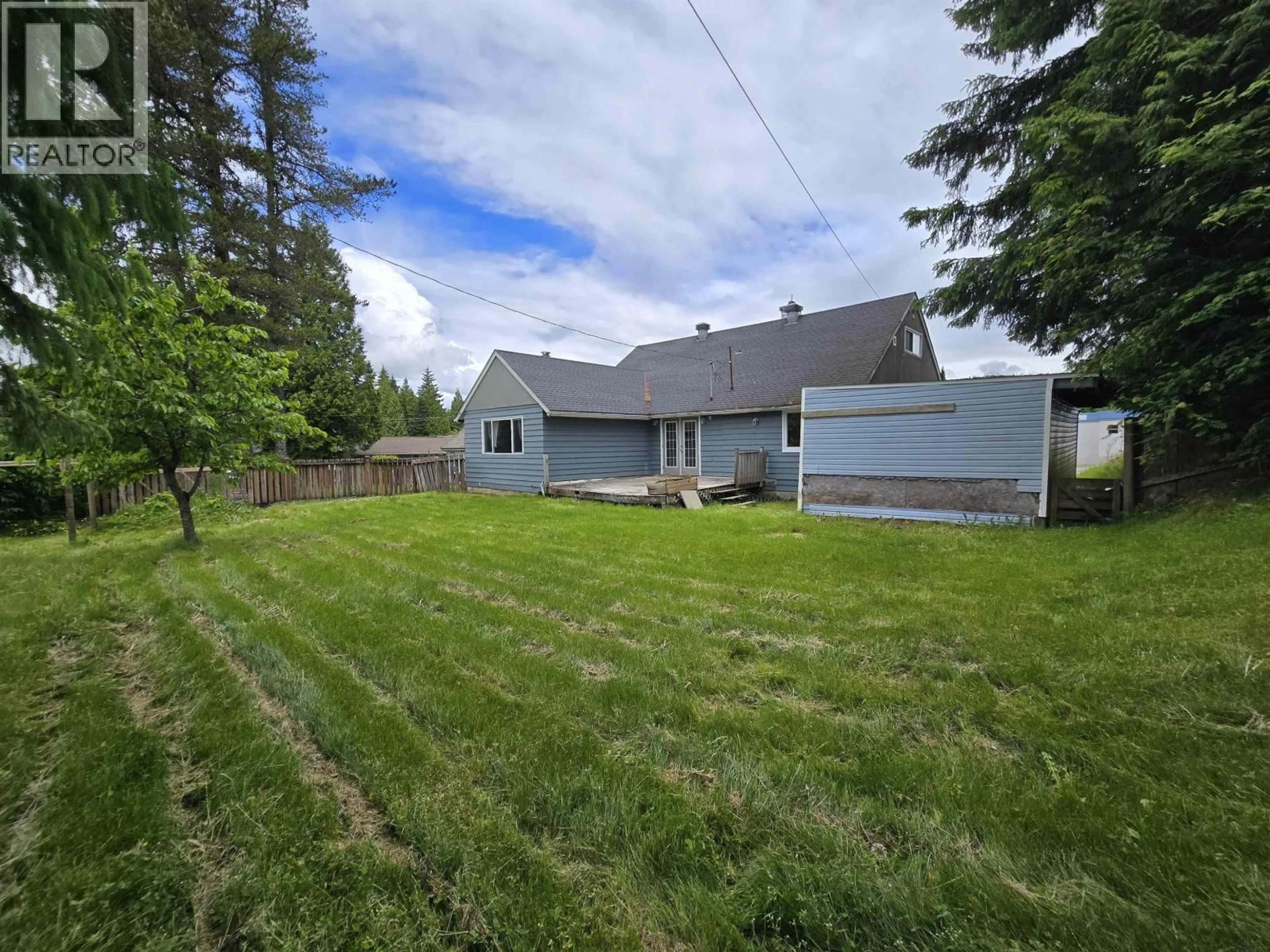 A pic from outside/outdoor area/front of a property/back of a property/a pic from drone, unknown for 1417 CORMORANT AVENUE, Kitimat British Columbia V8C1R7