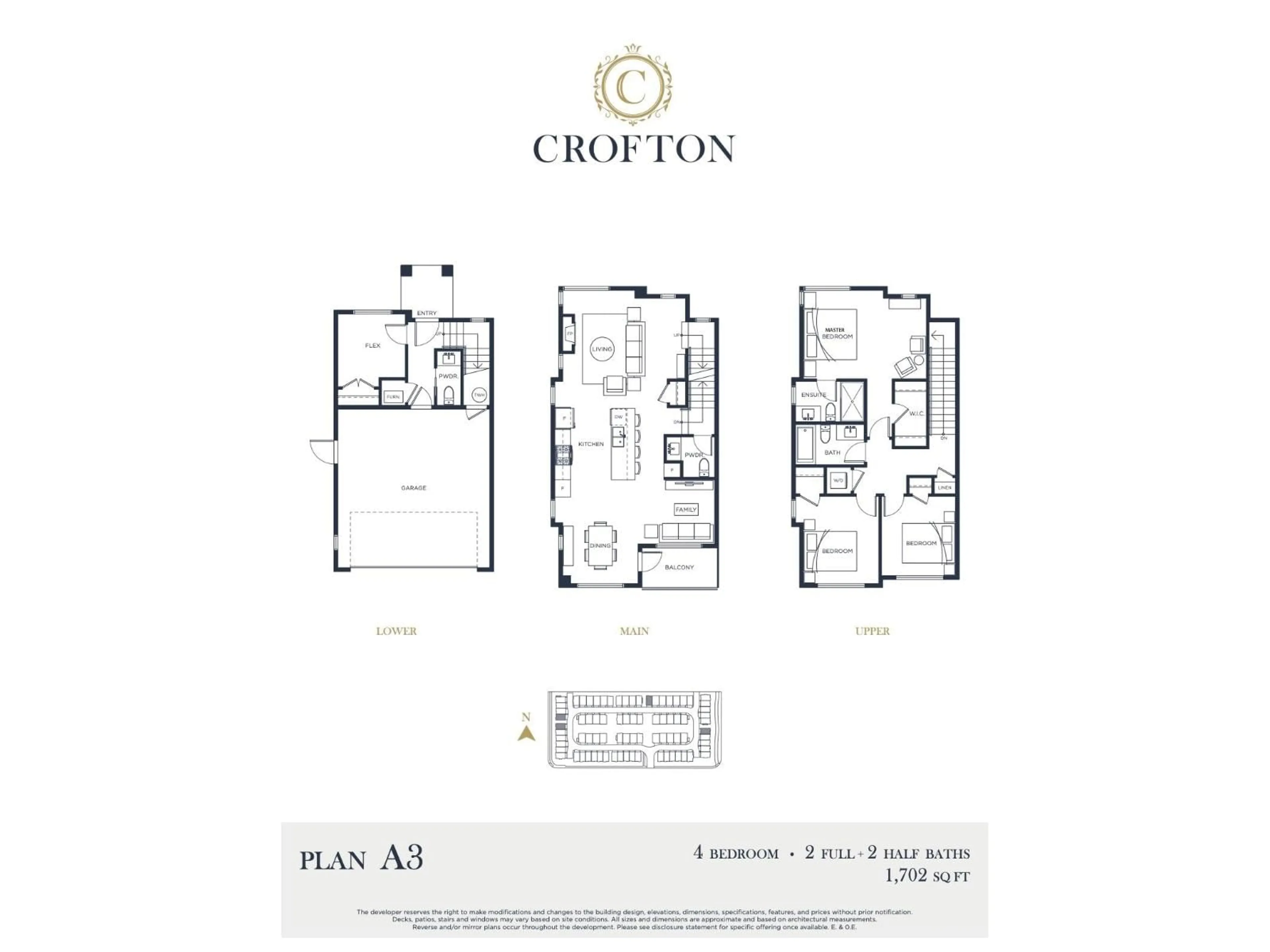 Floor plan for 55 - 20763 76 AVENUE, Langley British Columbia V2Y3N8