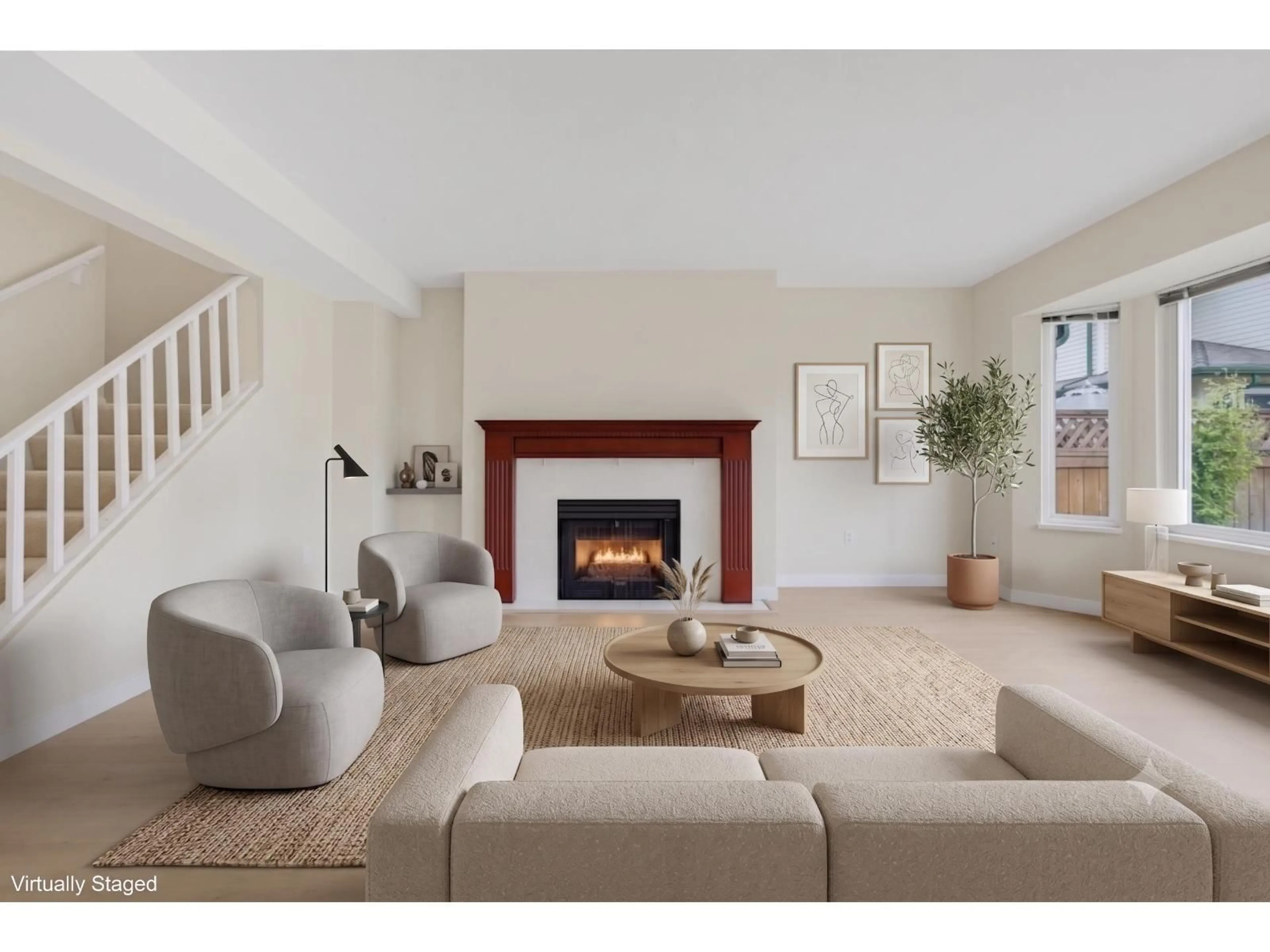 Living room with furniture, unknown for 6 - 8863 216 STREET, Langley British Columbia V1M2G9