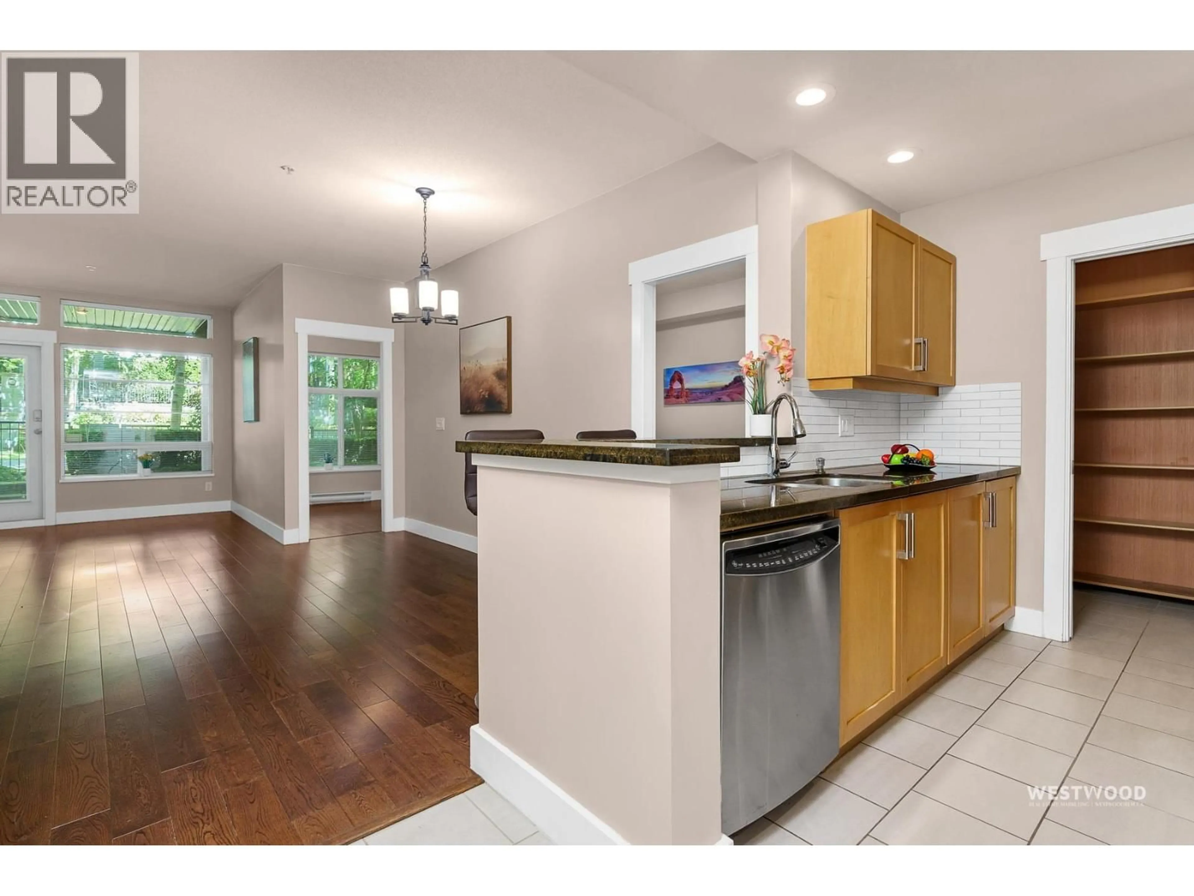Open concept kitchen, unknown for 107 - 6328 LARKIN DRIVE, Vancouver British Columbia V6T2K2