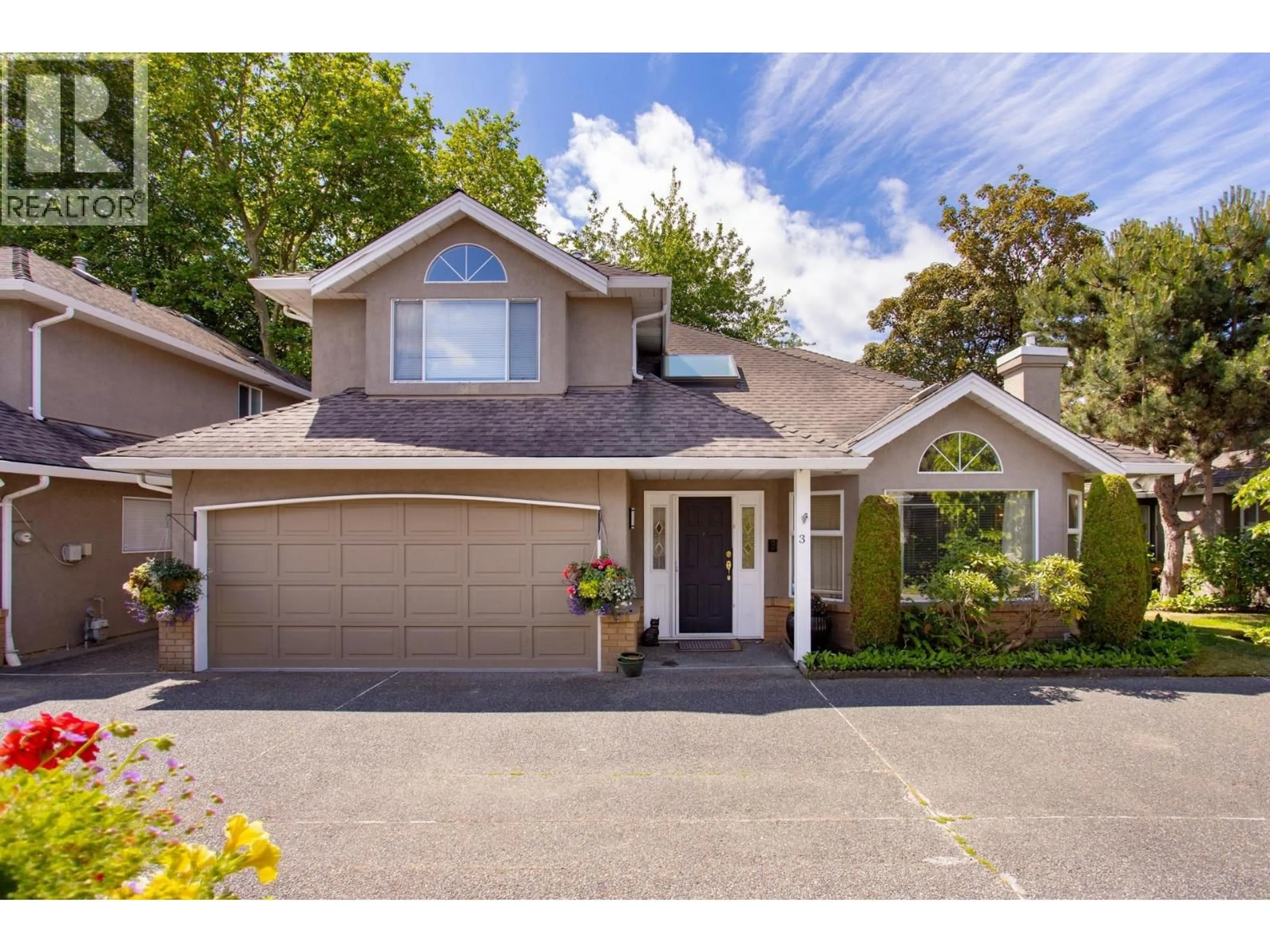Home with vinyl exterior material, street for 3 - 9820 HADDON DRIVE, Richmond British Columbia V7E6K2