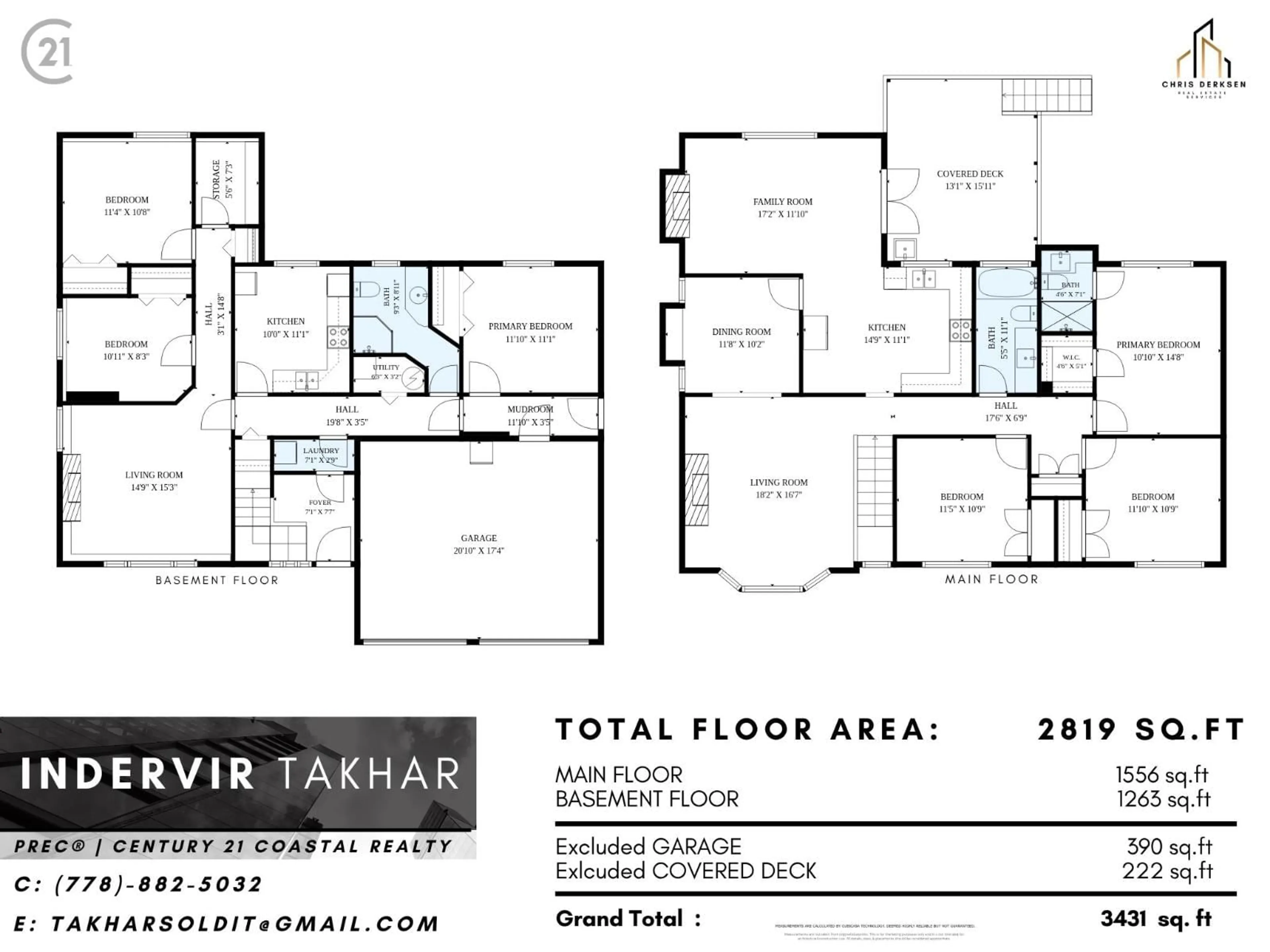 Floor plan for 18238 58B AVENUE, Surrey British Columbia V3S5V9