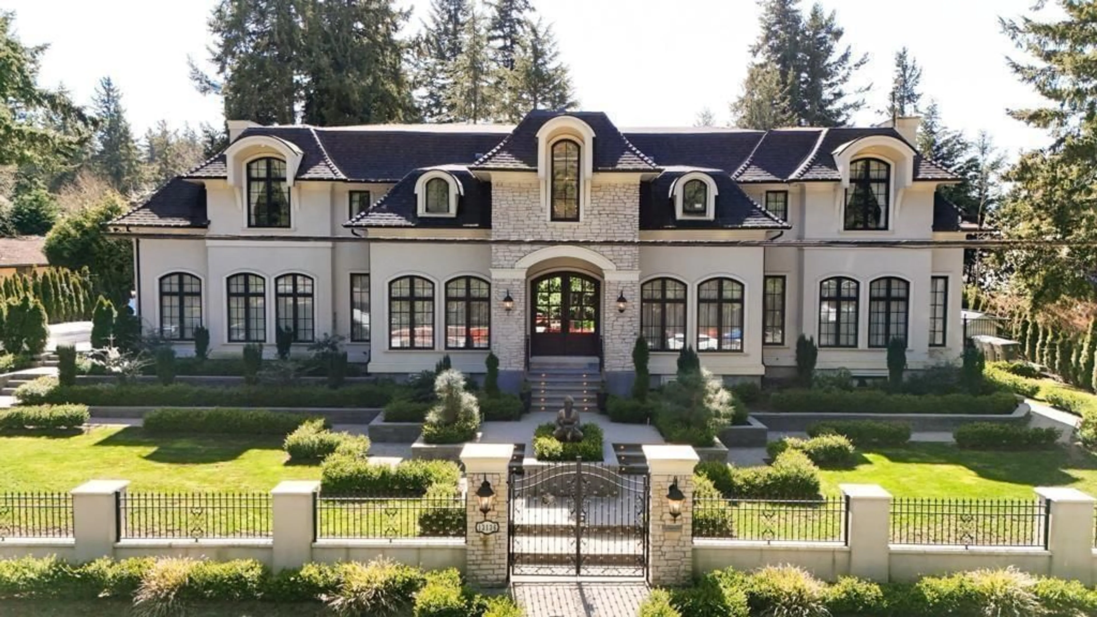 Home with brick exterior material, mountain view for 13136 24 AVENUE, Surrey British Columbia V4A2G1
