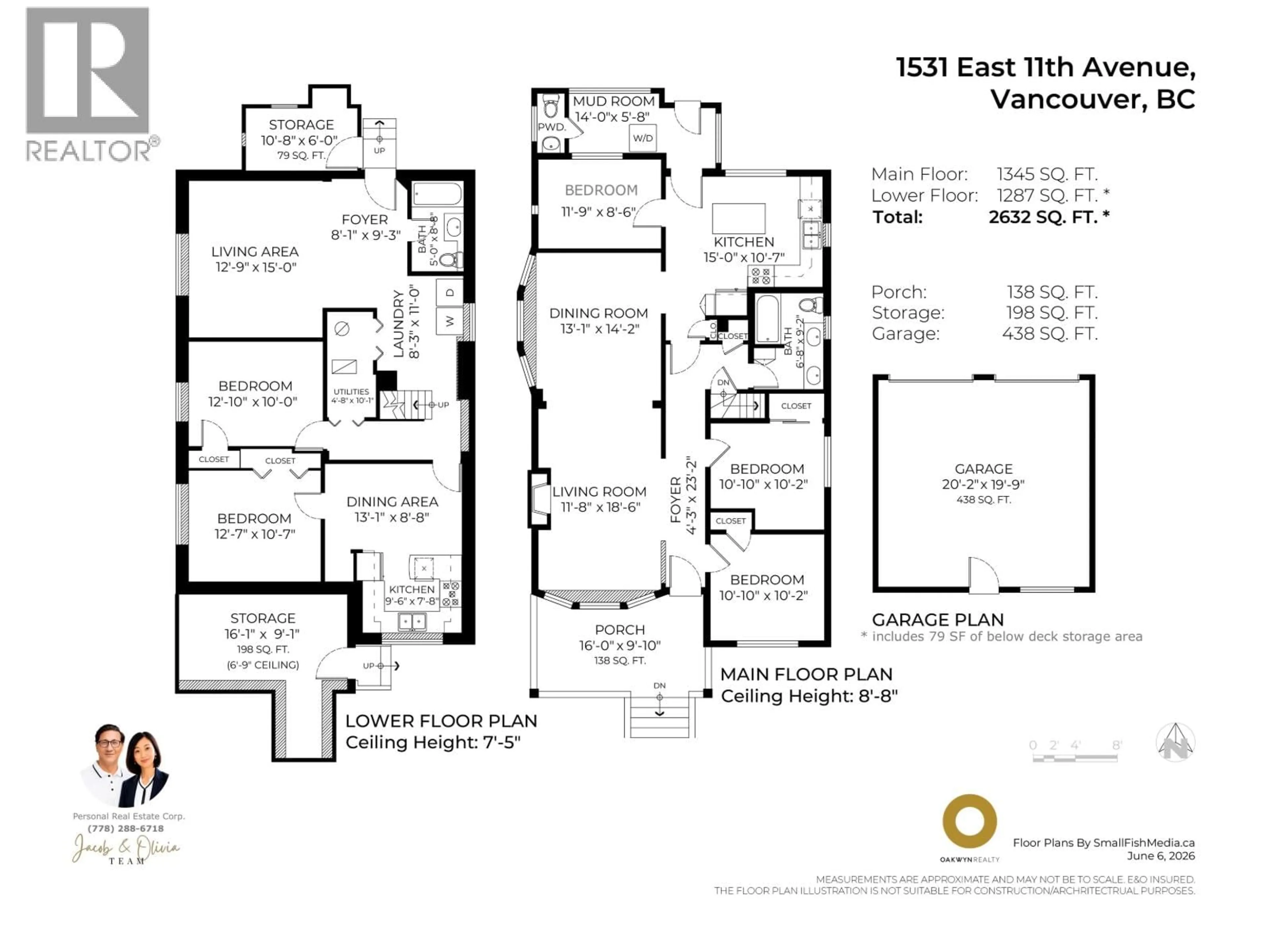 Floor plan for 1531 11TH AVENUE, Vancouver British Columbia V5N1Y8