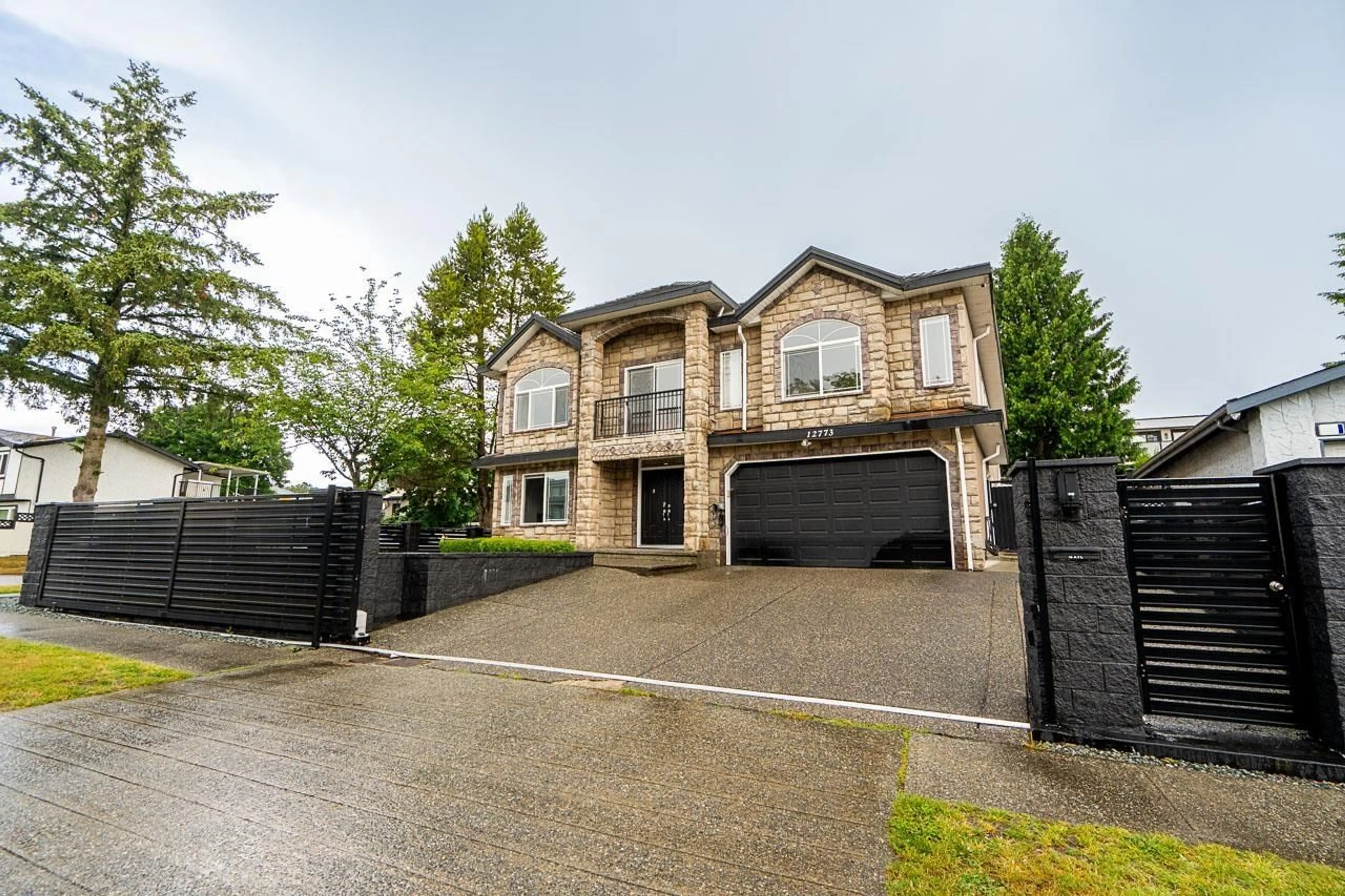 A pic from outside/outdoor area/front of a property/back of a property/a pic from drone, street for 12773 90 AVENUE NORTH, Surrey British Columbia V3W3X9