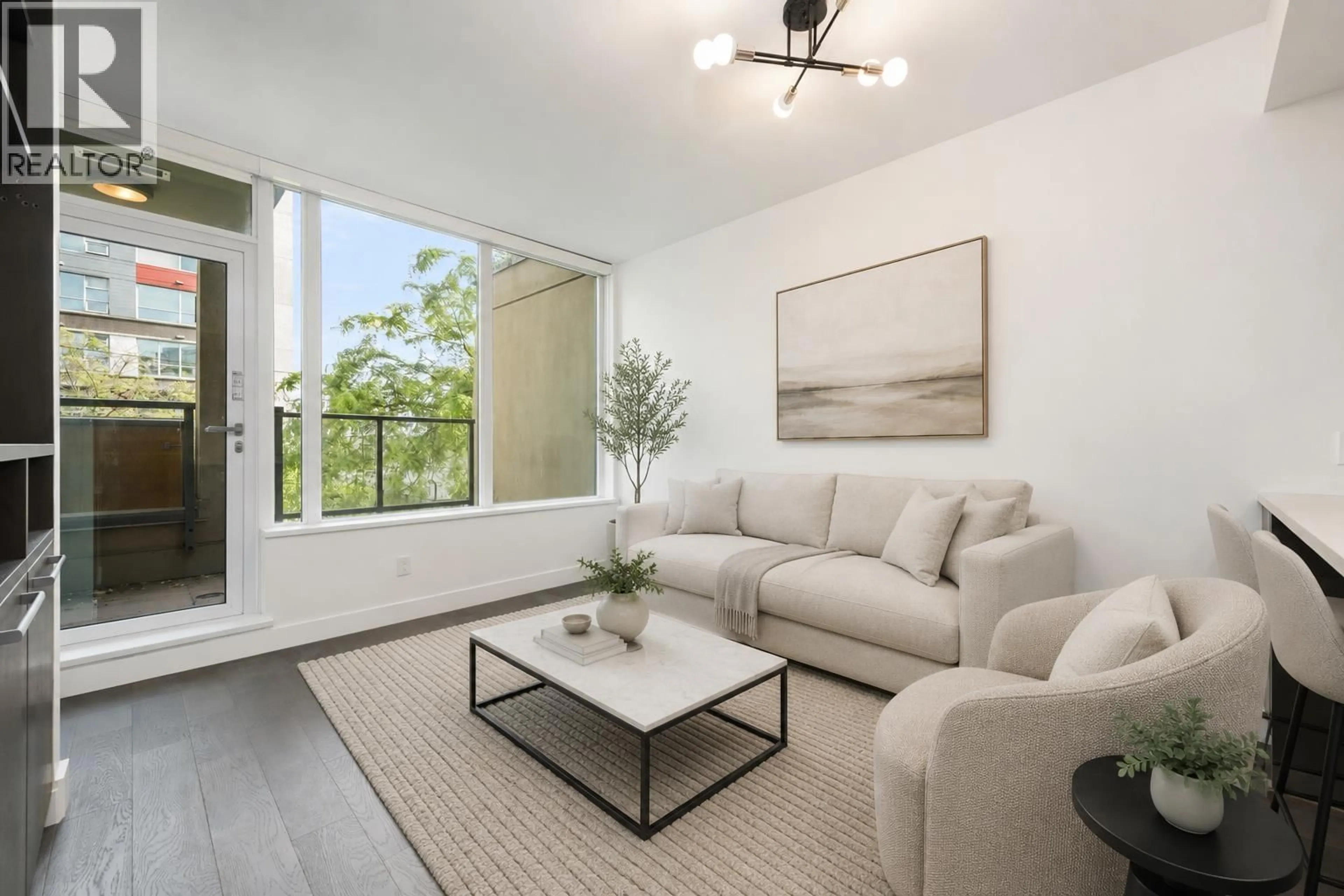 Living room with furniture, unknown for 207 - 288 1ST AVENUE, Vancouver British Columbia V5Y0E9