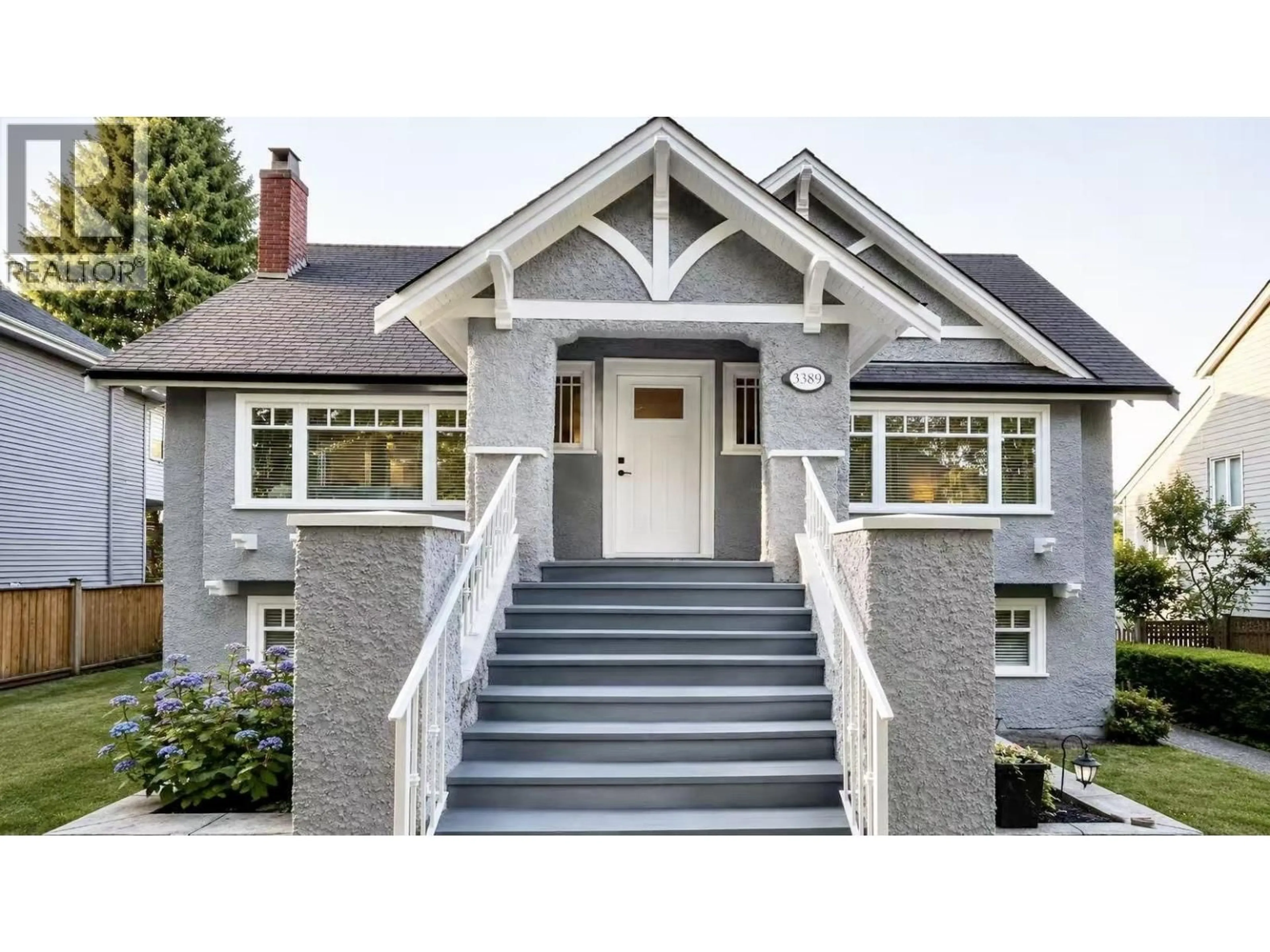 Home with brick exterior material, street for 3389 21ST AVENUE, Vancouver British Columbia V6S1G8