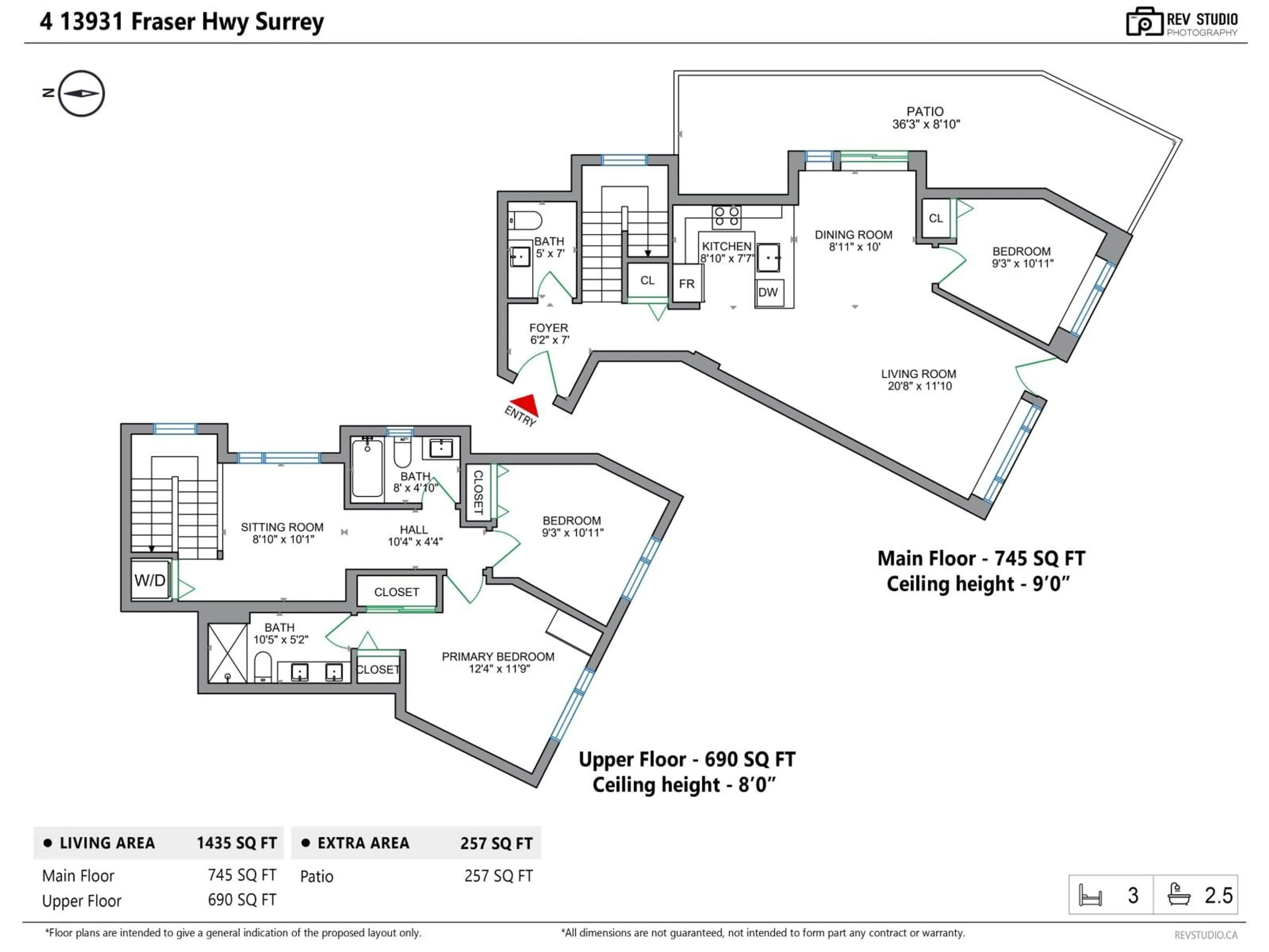 Floor plan for 4 - 13931 FRASER HIGHWAY, Surrey British Columbia V3T4E6