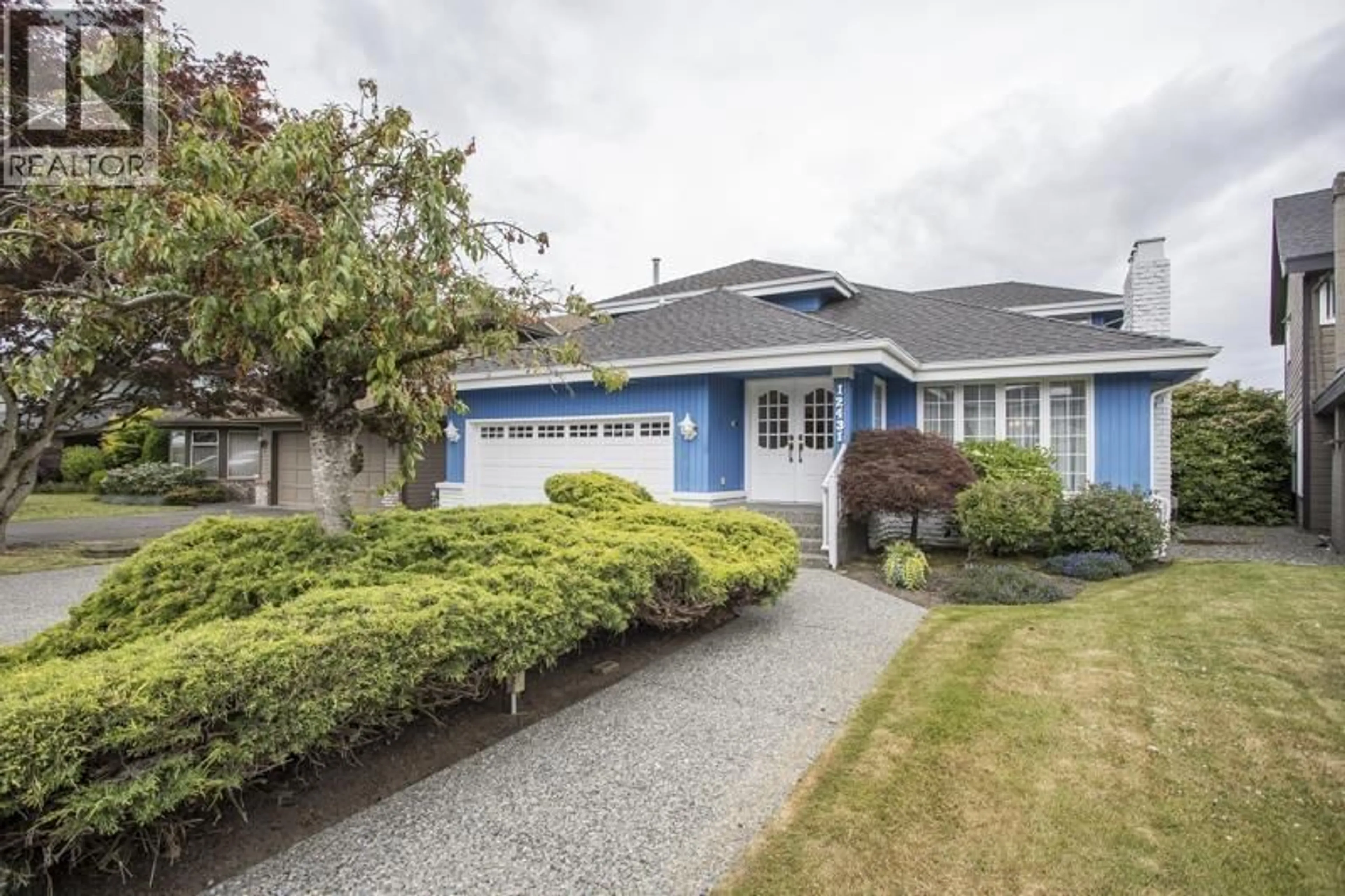 Home with vinyl exterior material, street for 12431 ALLIANCE DRIVE, Richmond British Columbia V7E6J2