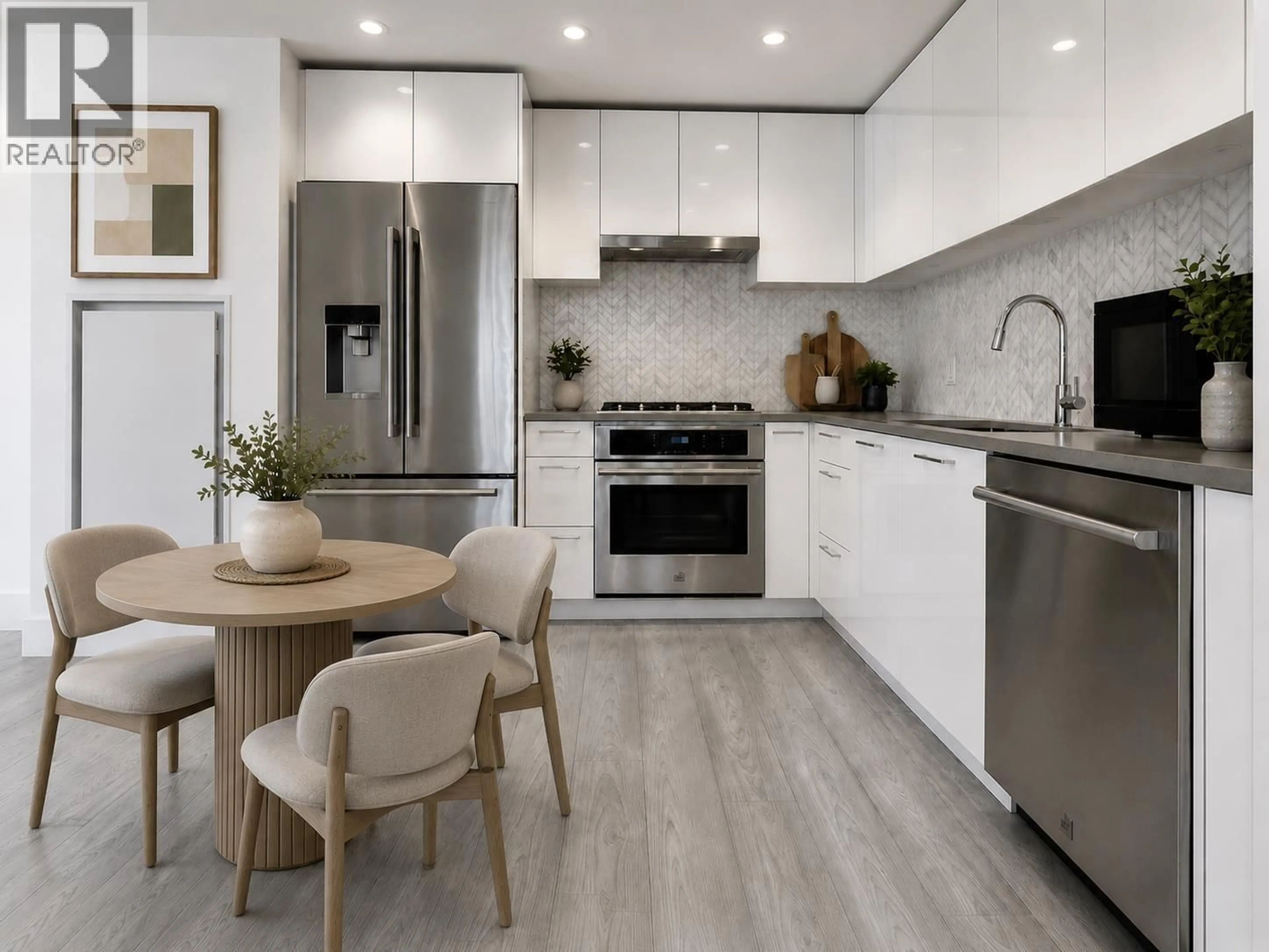 Contemporary kitchen, unknown for 1104 - 8570 RIVERGRASS DRIVE, Vancouver British Columbia V5S0H4