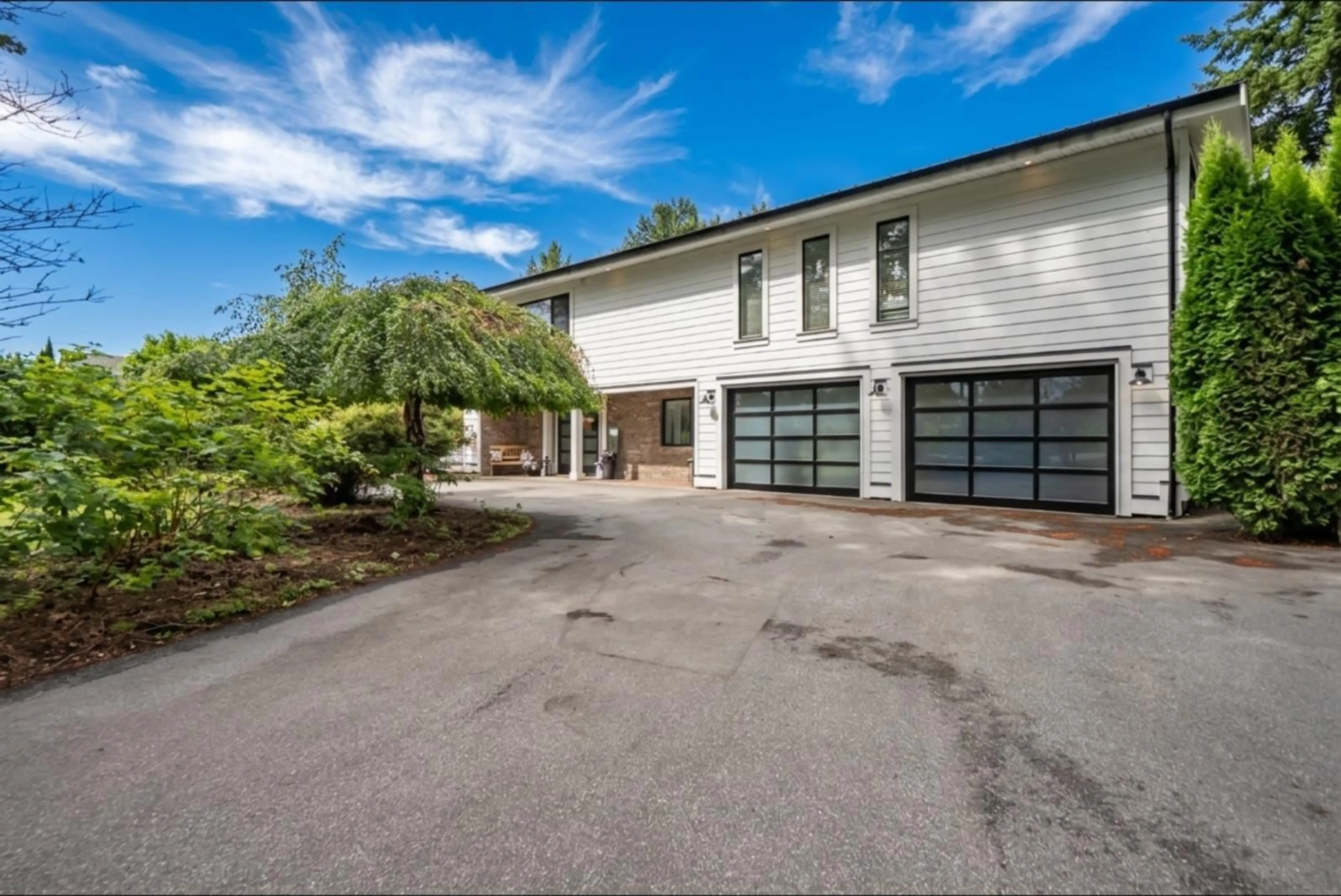 A pic from outside/outdoor area/front of a property/back of a property/a pic from drone, street for 4523 240TH STREET, Langley British Columbia V2Z2L4