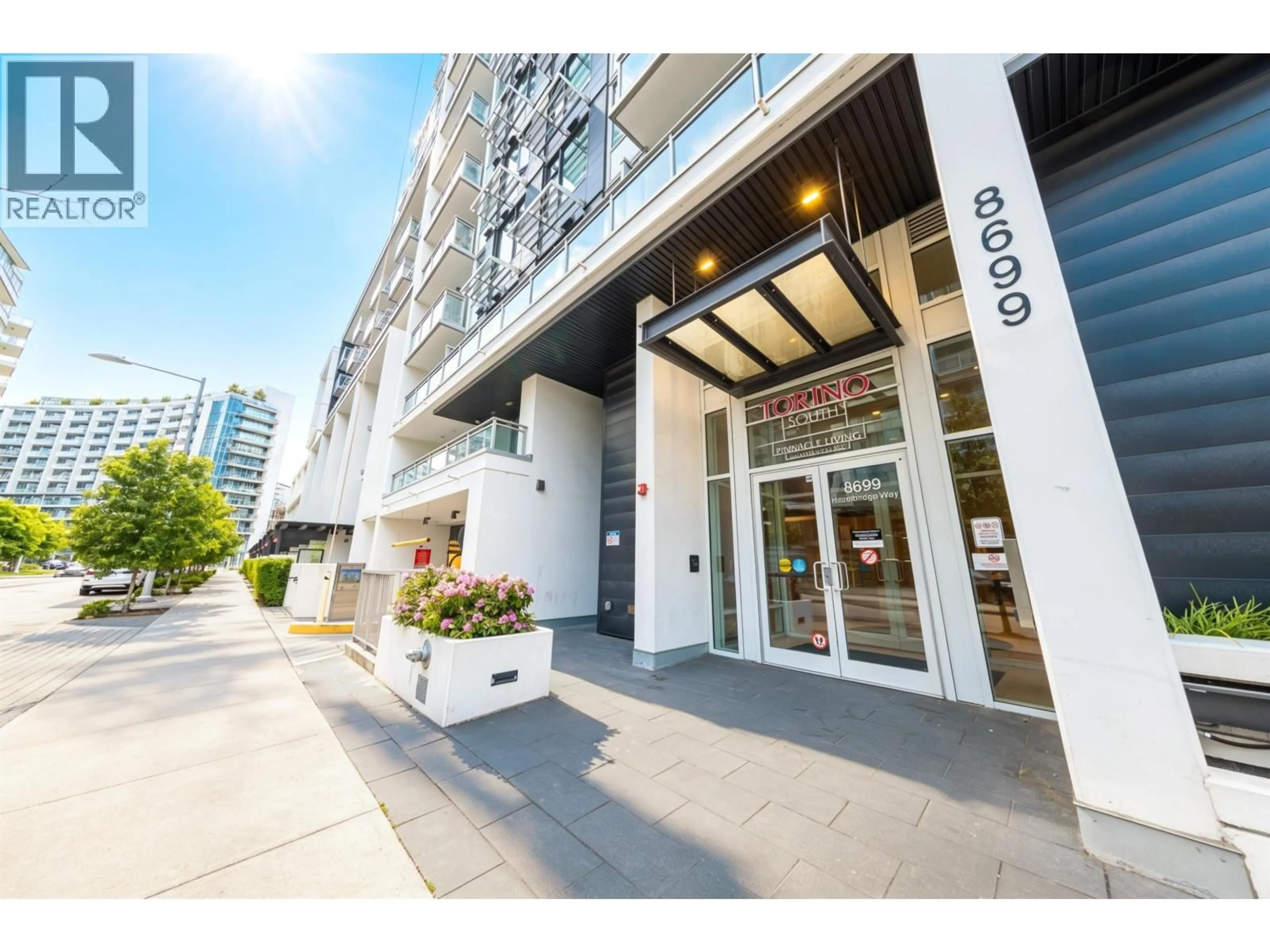 Patio, building for 704 - 8699 HAZELBRIDGE WAY, Richmond British Columbia V6X0T4