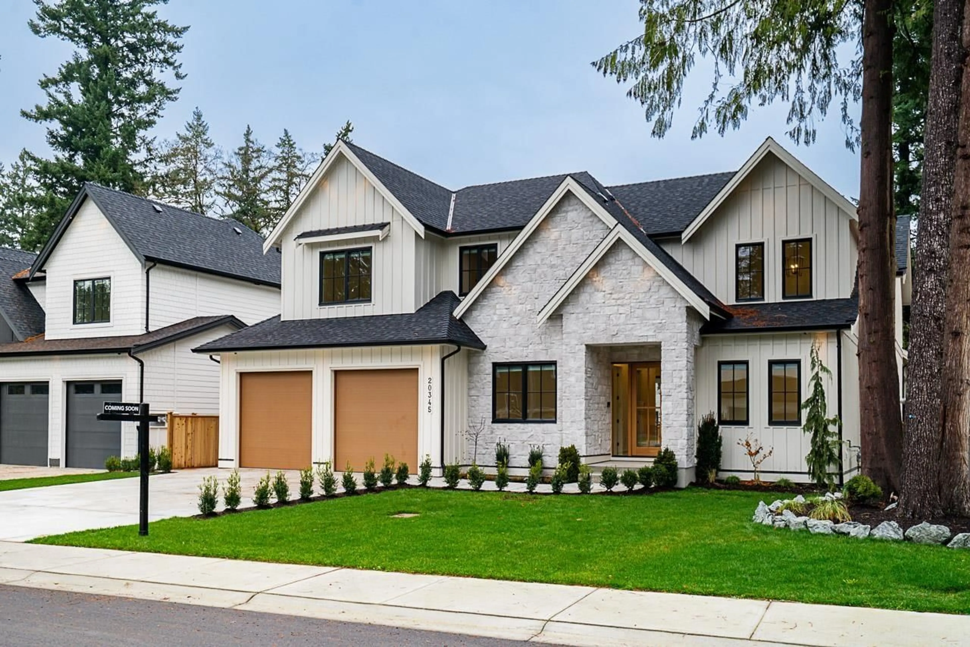Home with brick exterior material, street for 20345 41A AVENUE, Langley British Columbia V3A2Z8