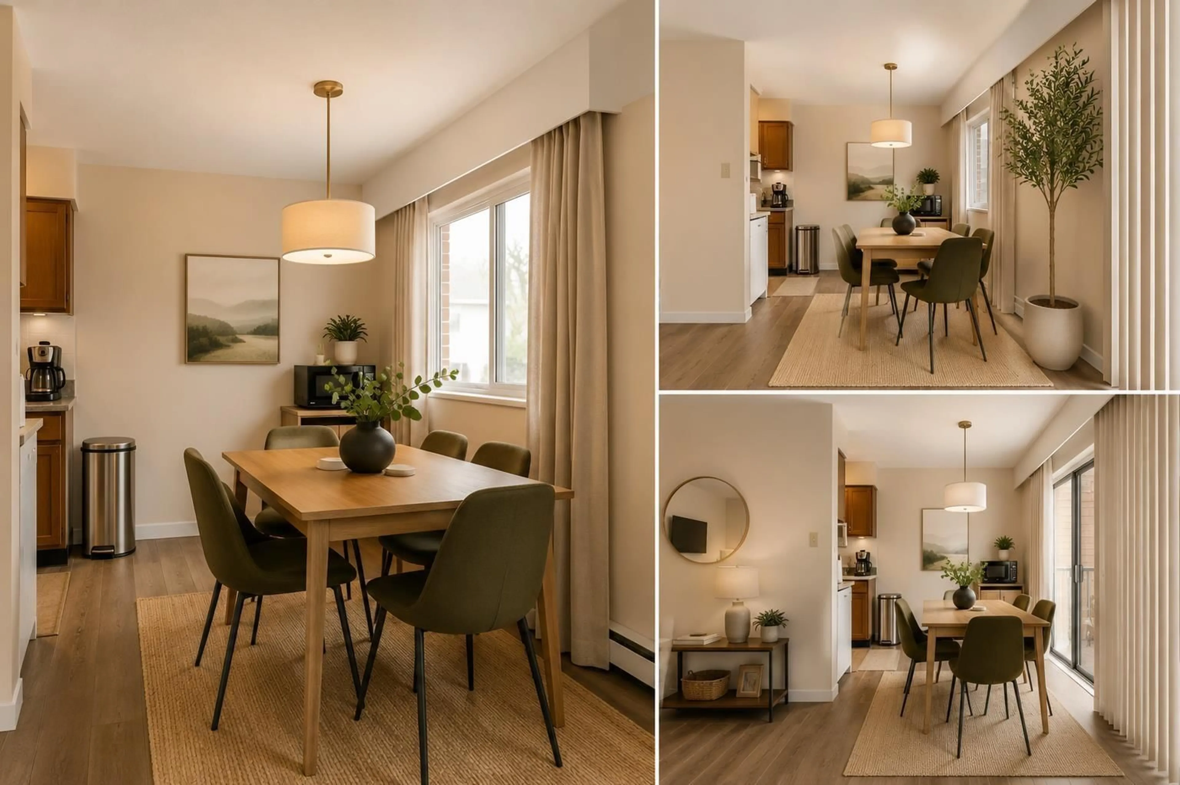 Dining room, wood/laminate floor for 226 - 1735 AGASSIZ-ROSEDALE HIGHWAY NO 9 HIGHWAY, Agassiz British Columbia V0M1A2