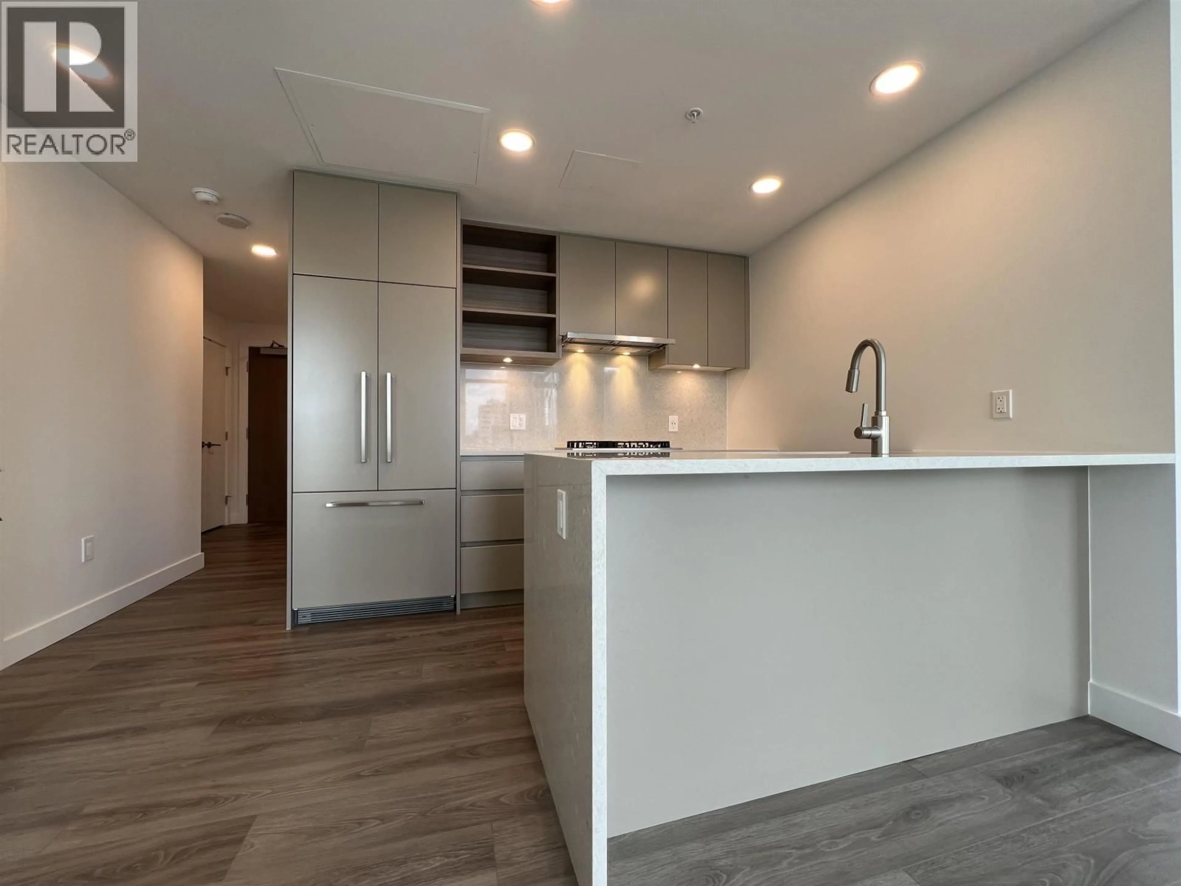 Open concept kitchen, wood/laminate floor for 1902 - 4433 ALASKA STREET, Burnaby British Columbia V5C5T3