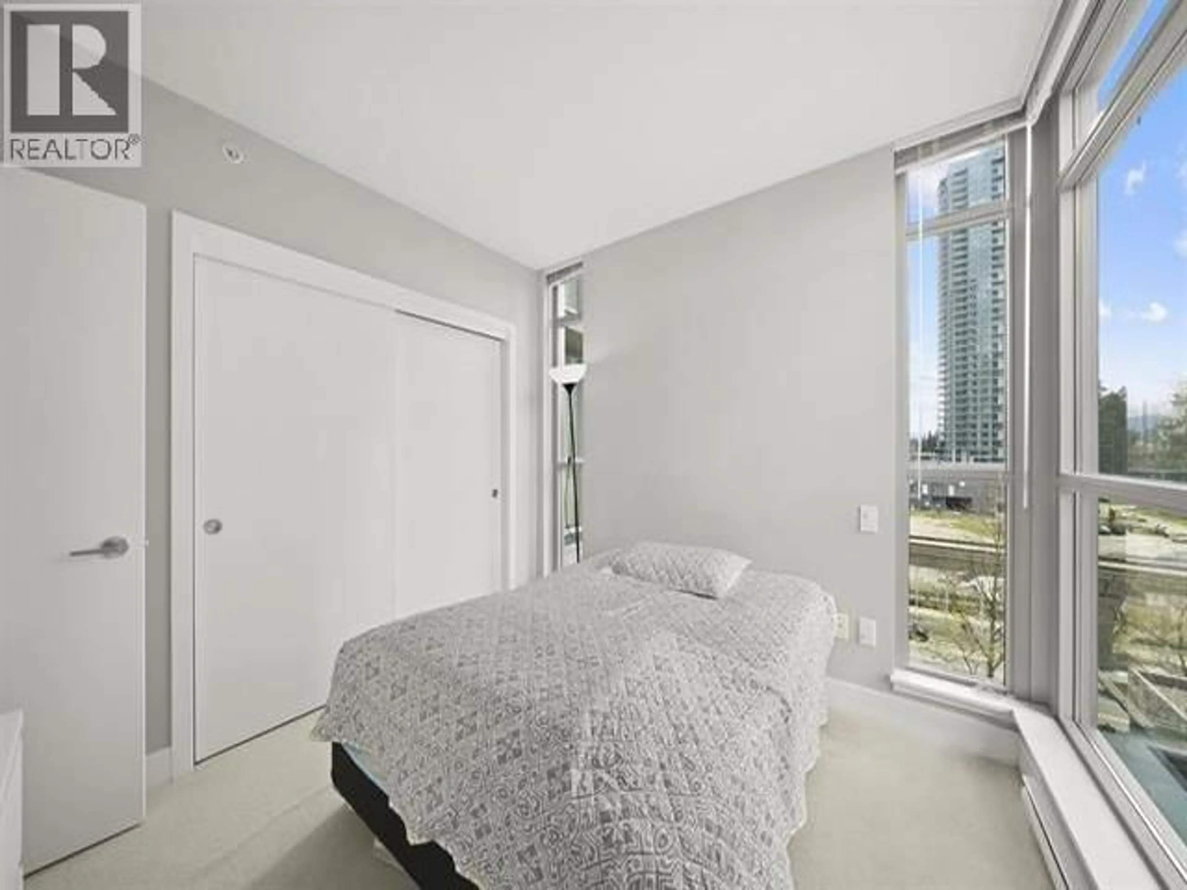 Bedroom with bed, unknown for 607 - 3008 GLEN DRIVE, Coquitlam British Columbia V3B0J5