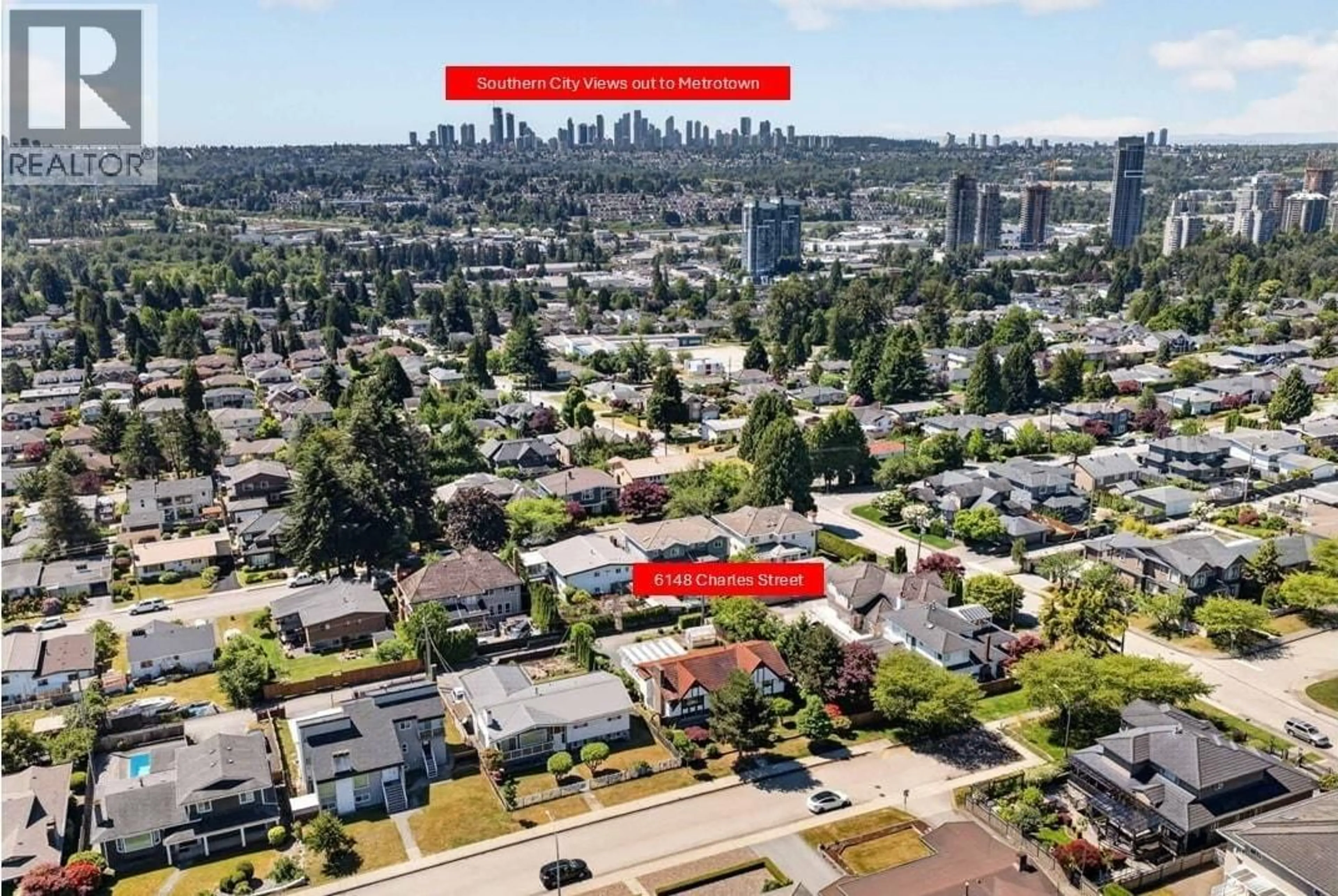A pic from outside/outdoor area/front of a property/back of a property/a pic from drone, unknown for 6148 CHARLES STREET, Burnaby British Columbia V5B2G8