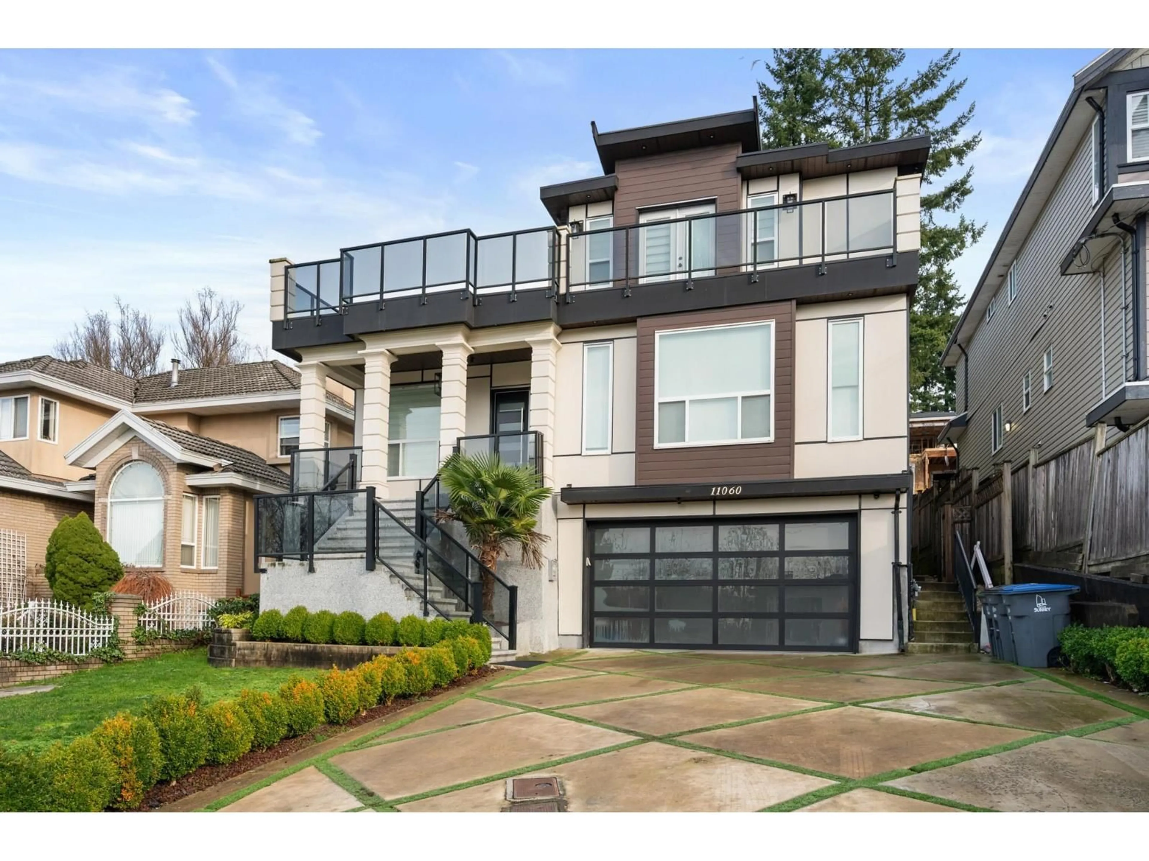 Home with brick exterior material, street for 11060 129 STREET, Surrey British Columbia V3T3J4