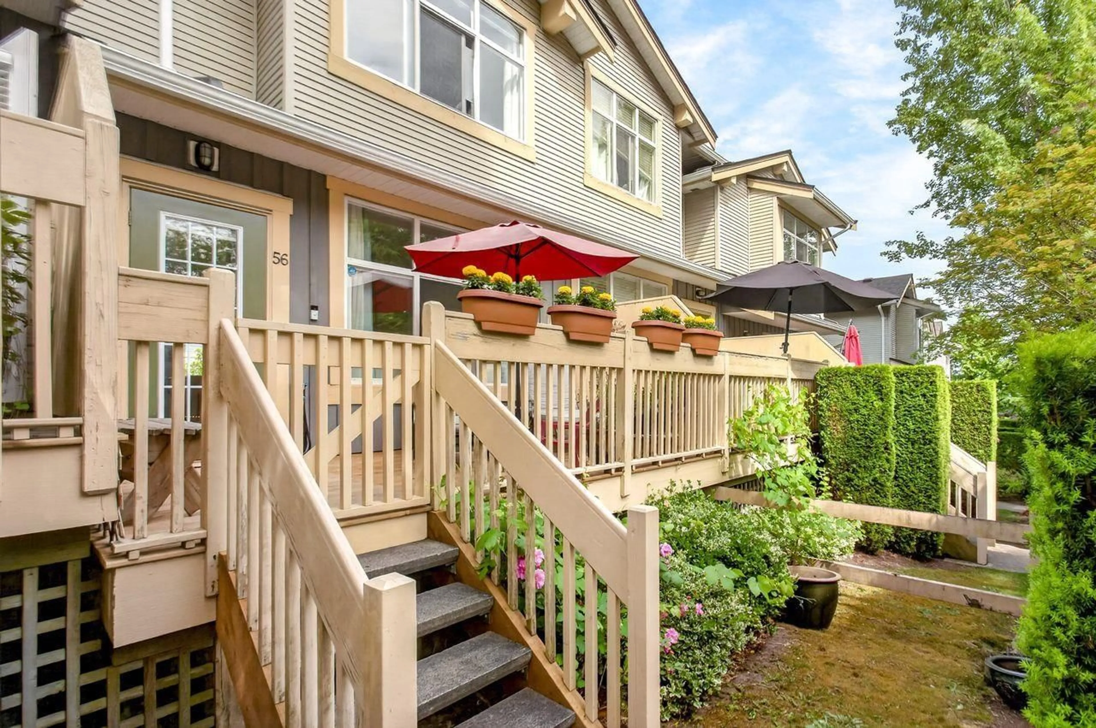 Patio, street for 56 - 14959 58 AVENUE, Surrey British Columbia V3S9Y9