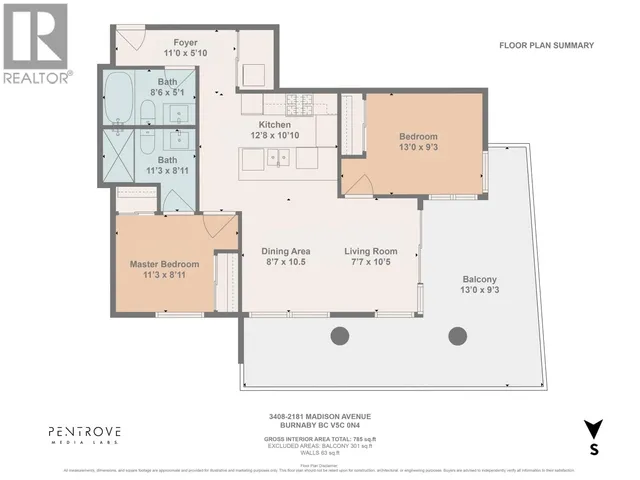 3408 - 2181 MADISON AVENUE, Burnaby 3