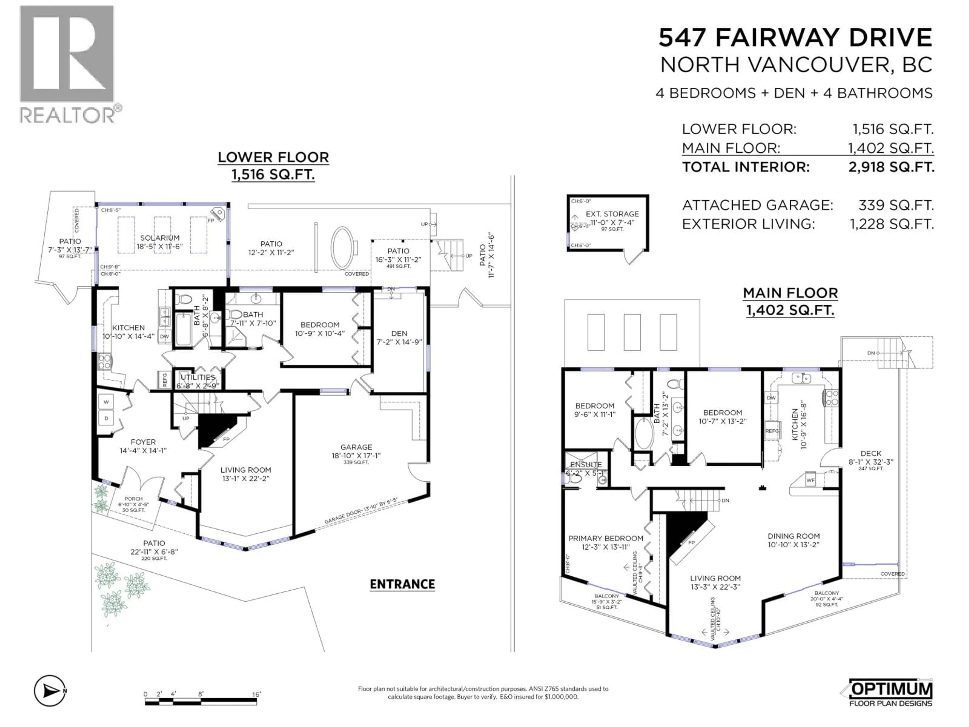 Floor plan for 547 FAIRWAY DRIVE, North Vancouver British Columbia V7G1Z5
