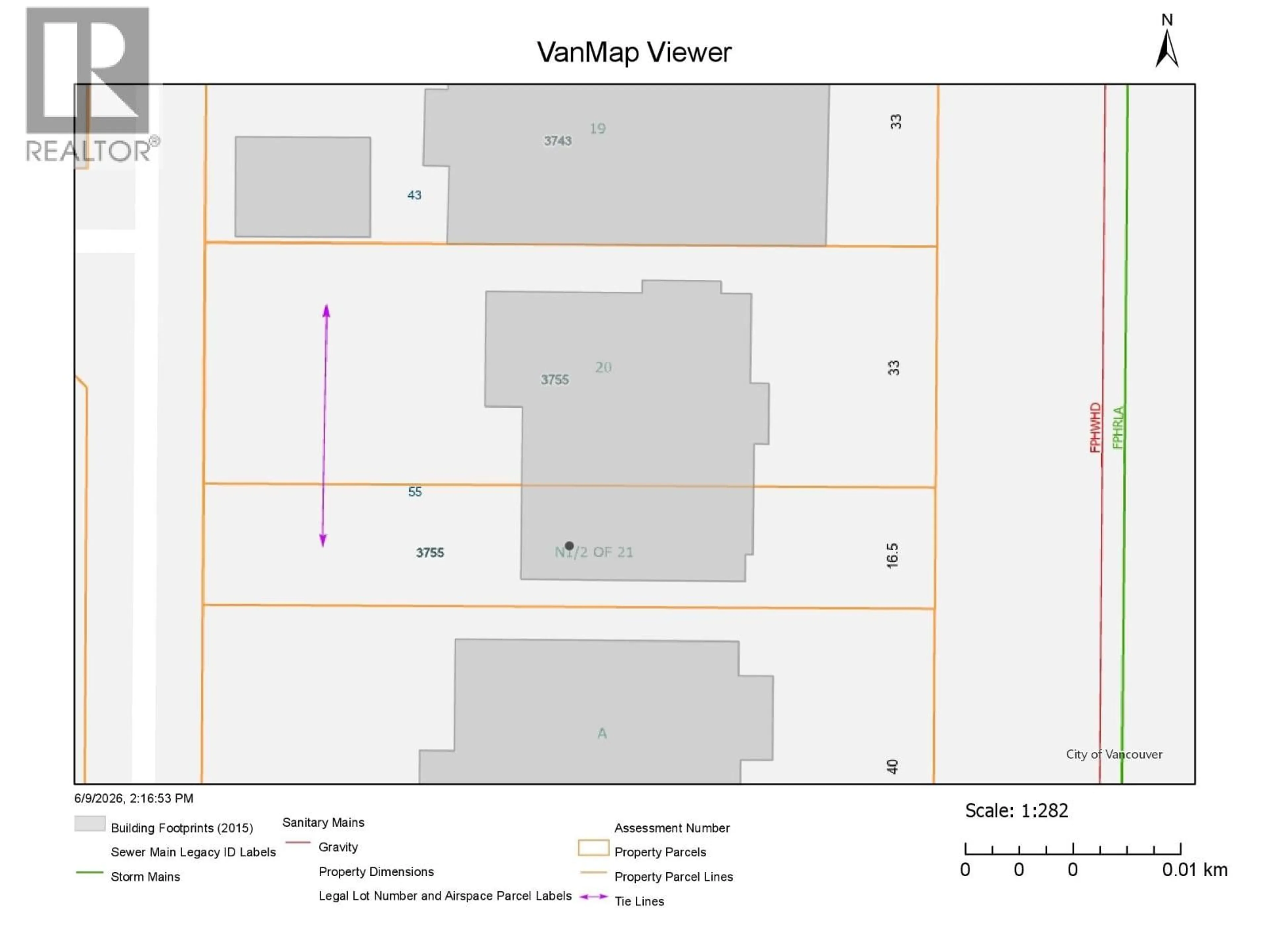 Floor plan for 3755 DUNBAR STREET, Vancouver British Columbia V6S2C8