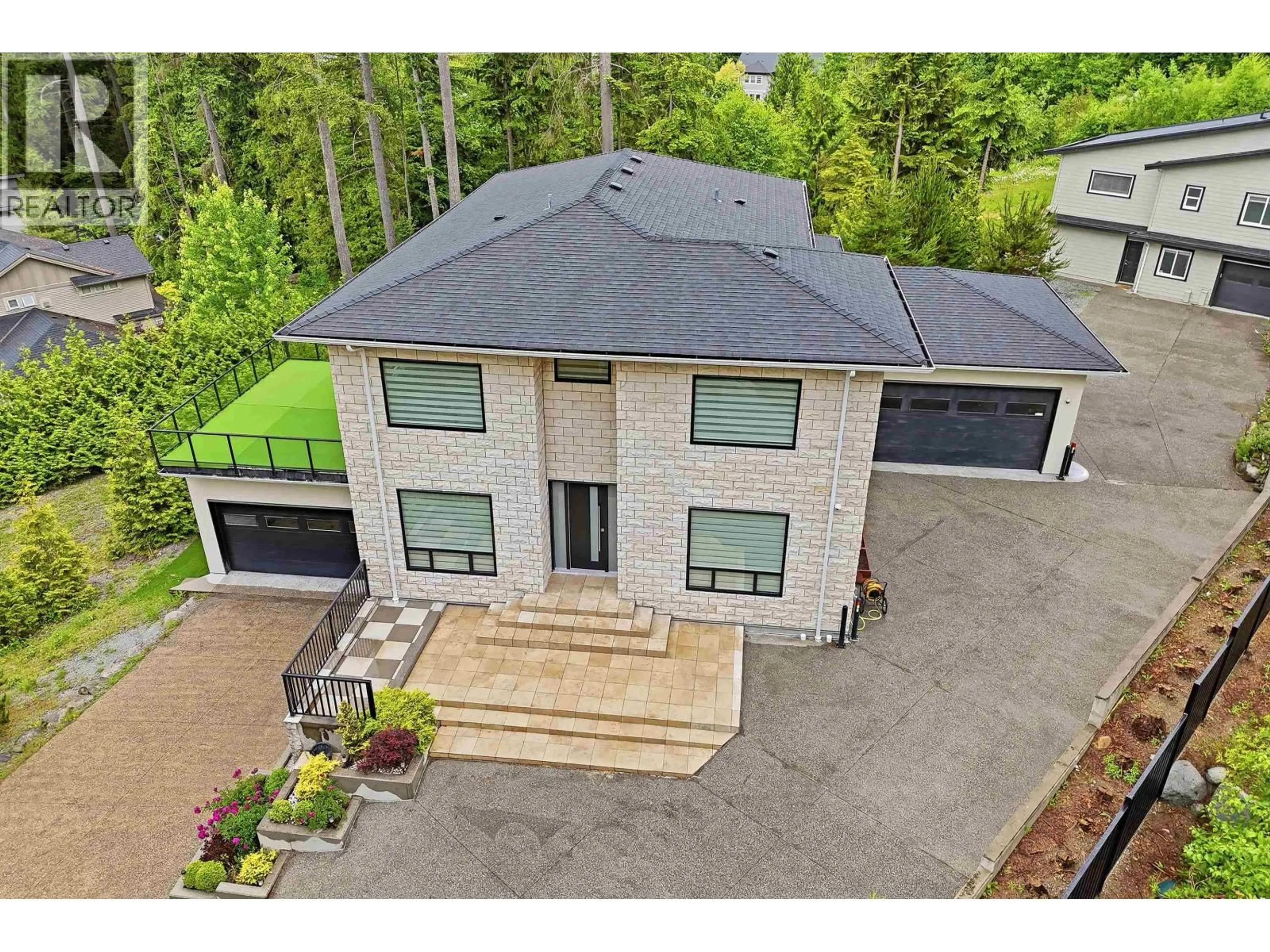 A pic from outside/outdoor area/front of a property/back of a property/a pic from drone, unknown for 2425 LEGGETT DRIVE, Anmore British Columbia V3H4W9