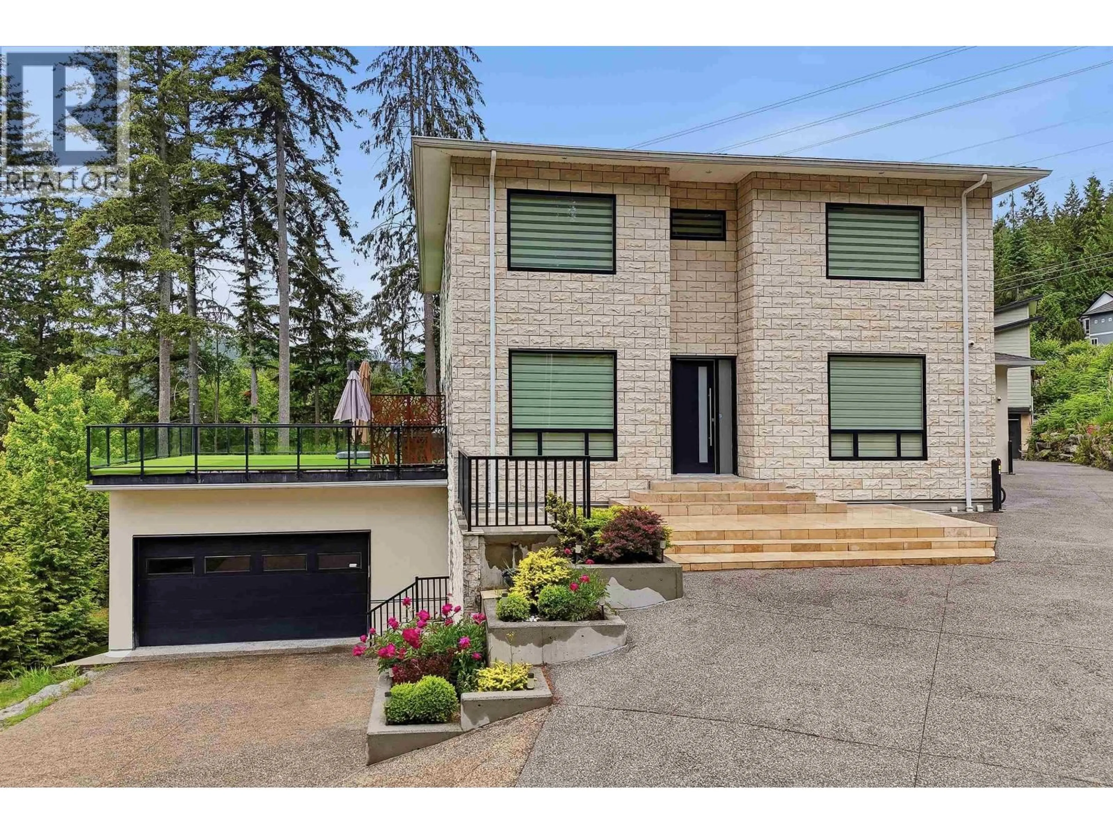 Home with brick exterior material, street for 2425 LEGGETT DRIVE, Anmore British Columbia V3H4W9