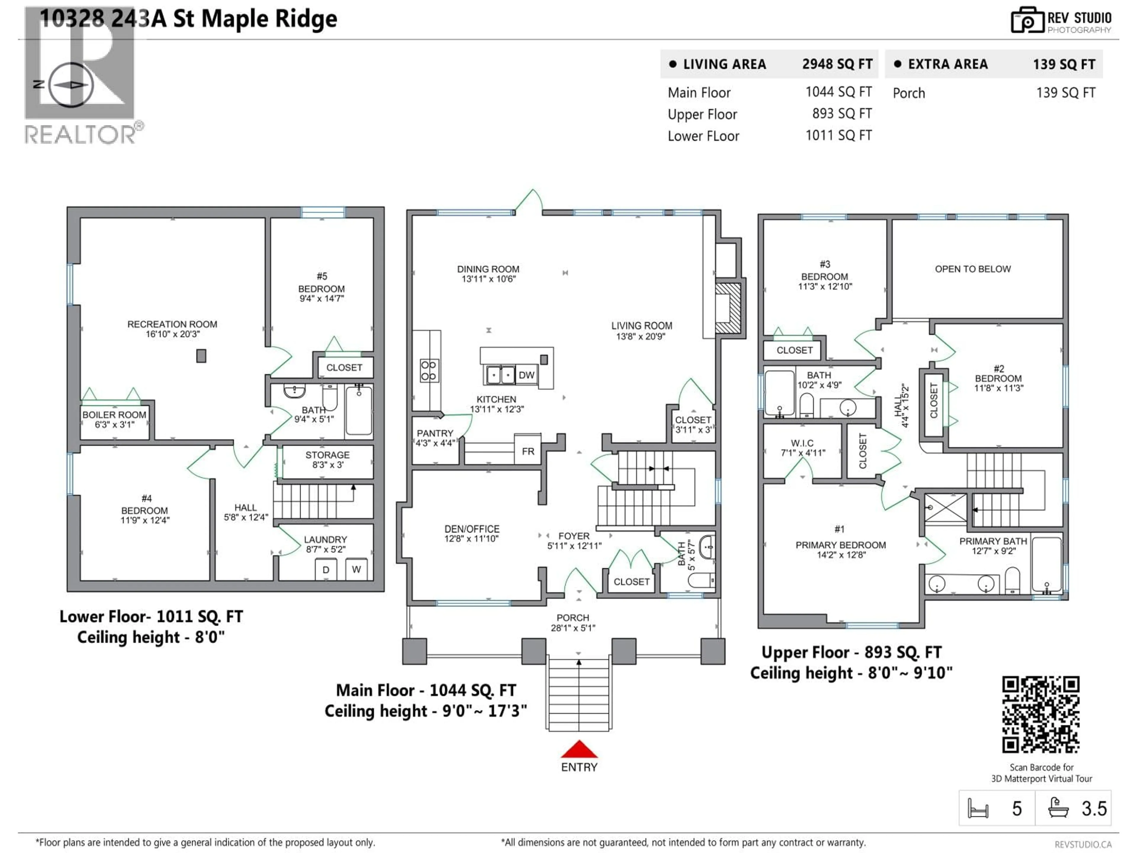Floor plan for 10328 243A STREET, Maple Ridge British Columbia V2W2C7