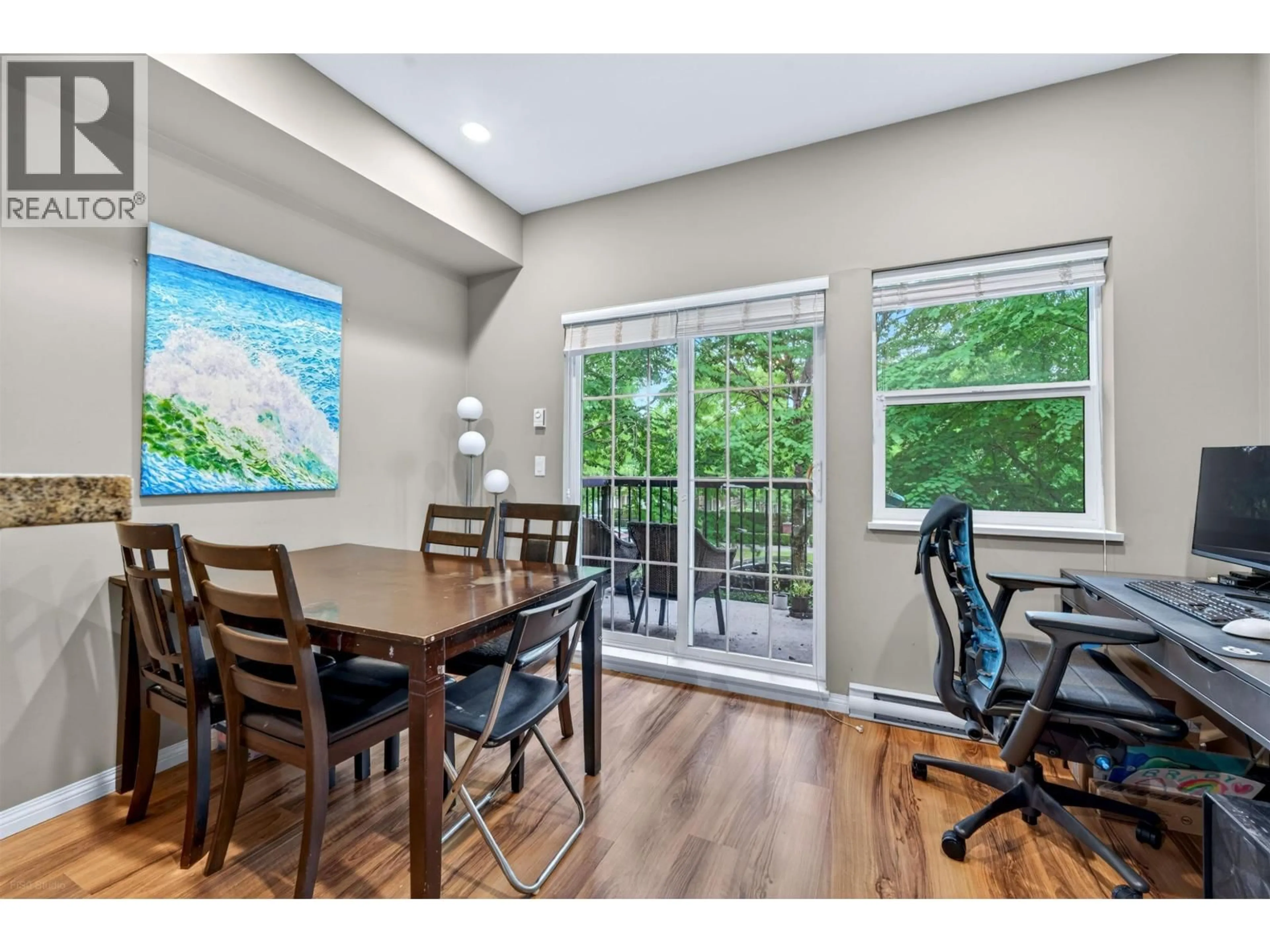 Dining room, wood/laminate floor for 21 - 9308 KEEFER AVENUE, Richmond British Columbia V6Y4K9